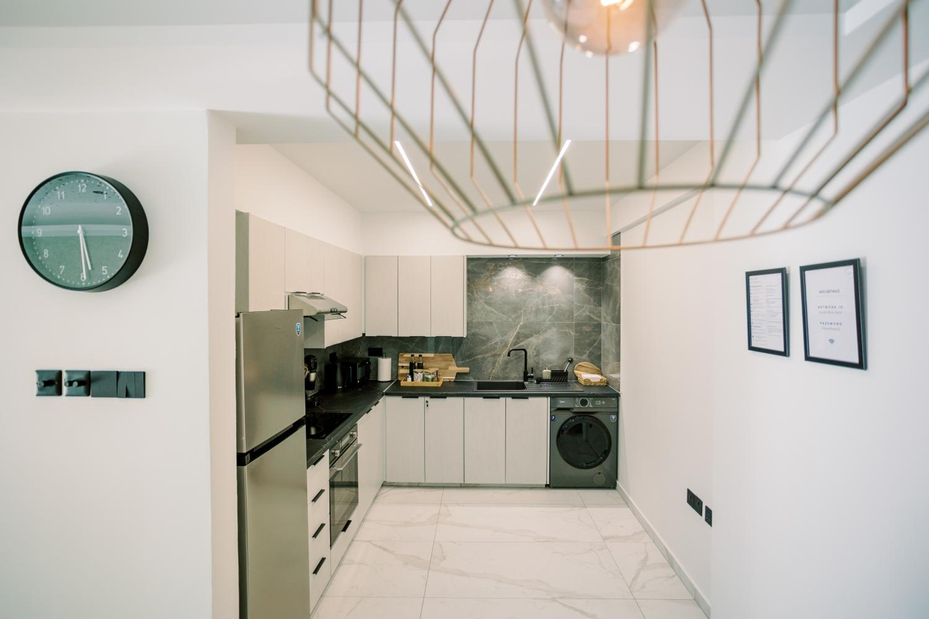 2BR Amalfi Blue Apt in Larnaca - Pool & 10Min Walk to Mackenzie Beach!