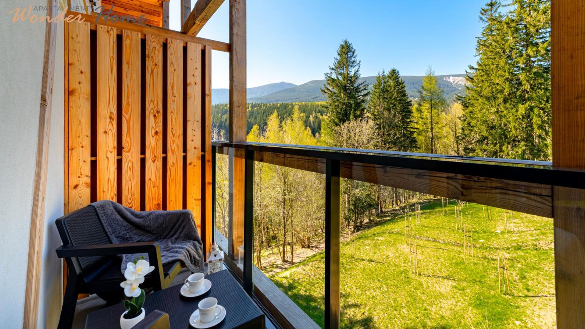 Wonder Home - Orlik Residence - Apartamenty z widokiem na Śnieżkę, blisko wyciągów, Ski Arena i Kościółka Wang