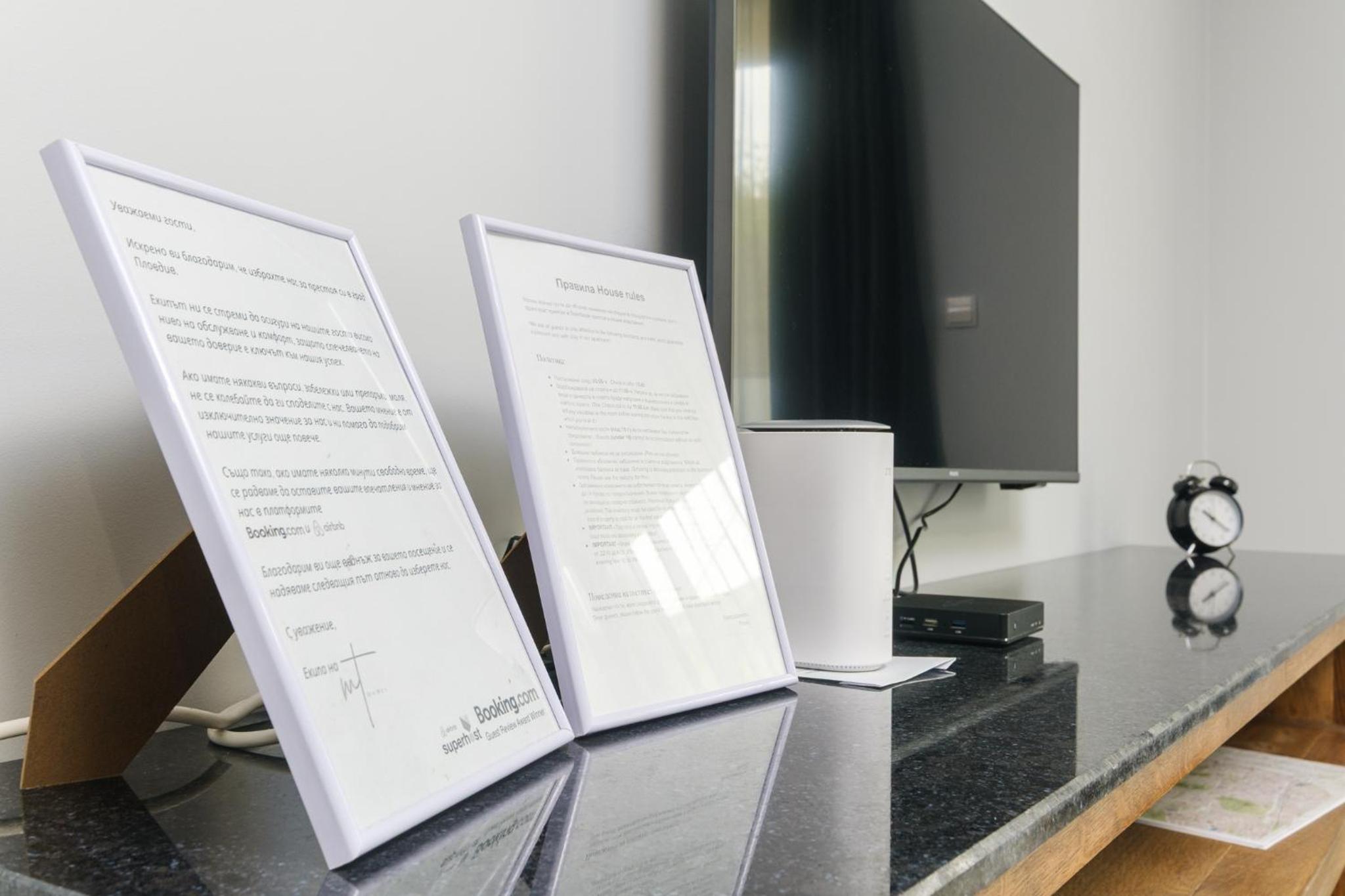 Quiet & Comfy 1BR in the Heart of Plovdiv with Private Balcony