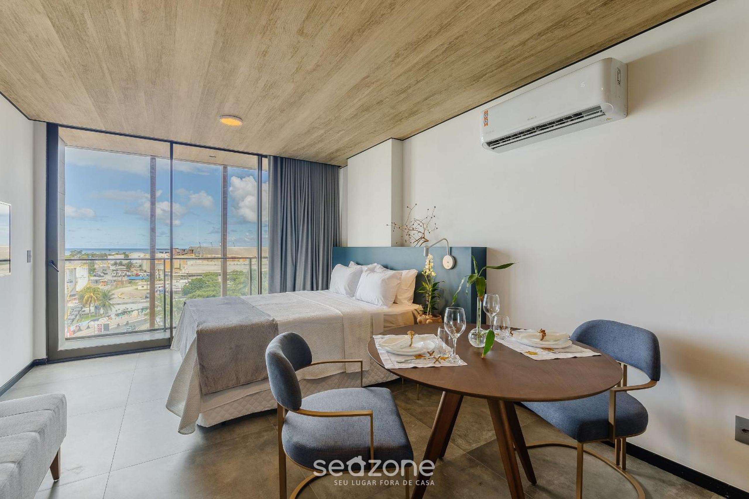 NWTs - Studios with side sea view in Maceió III