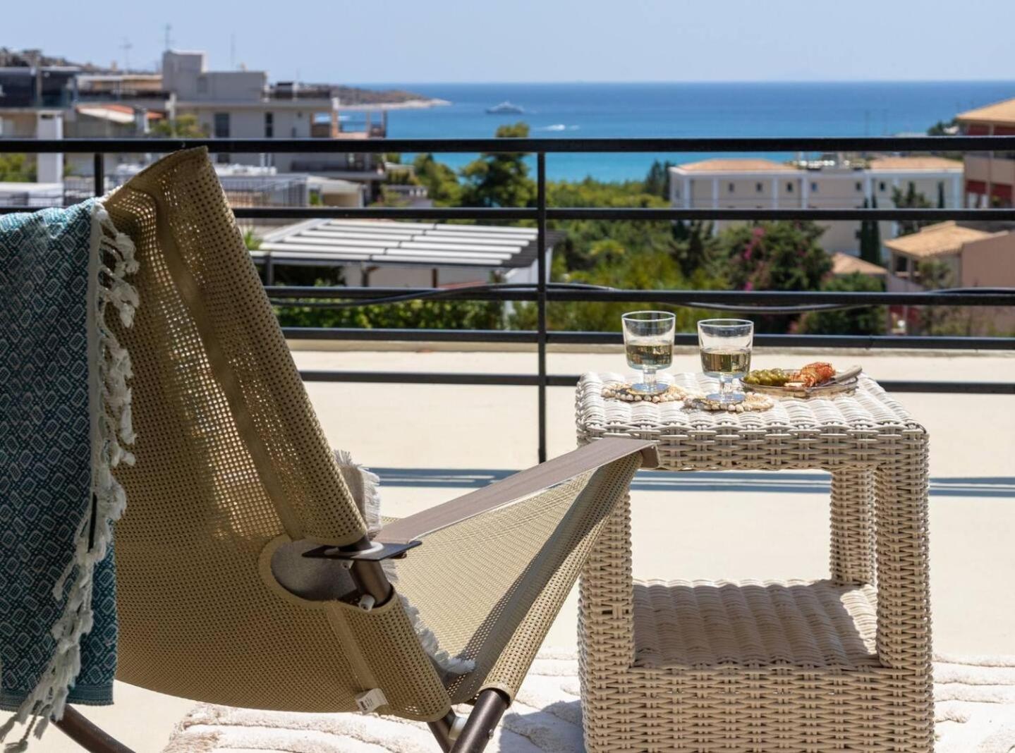 2BD Luxury Sea View Penthouse in Astir Beach