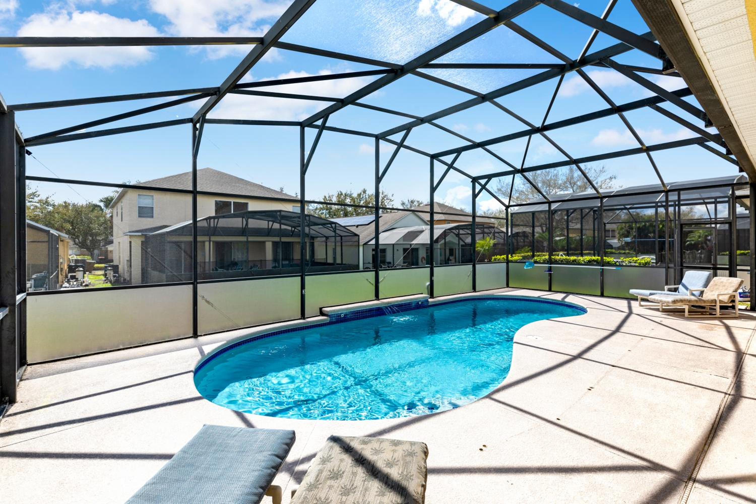 Disney Doorstep 7 Bedroom Villa with SouthFacing Pool and Hot Tub
