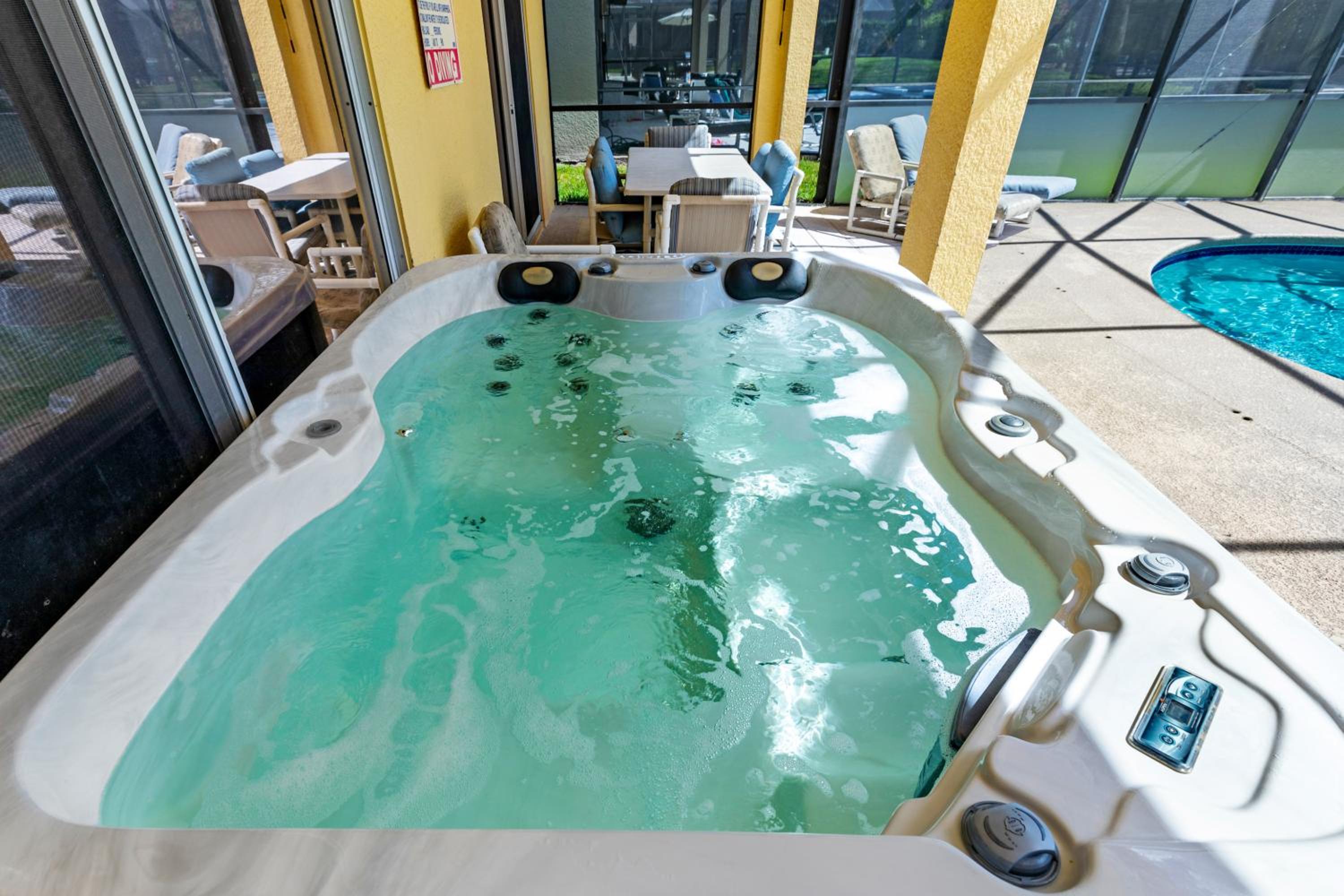 Disney Doorstep 7 Bedroom Villa with SouthFacing Pool and Hot Tub