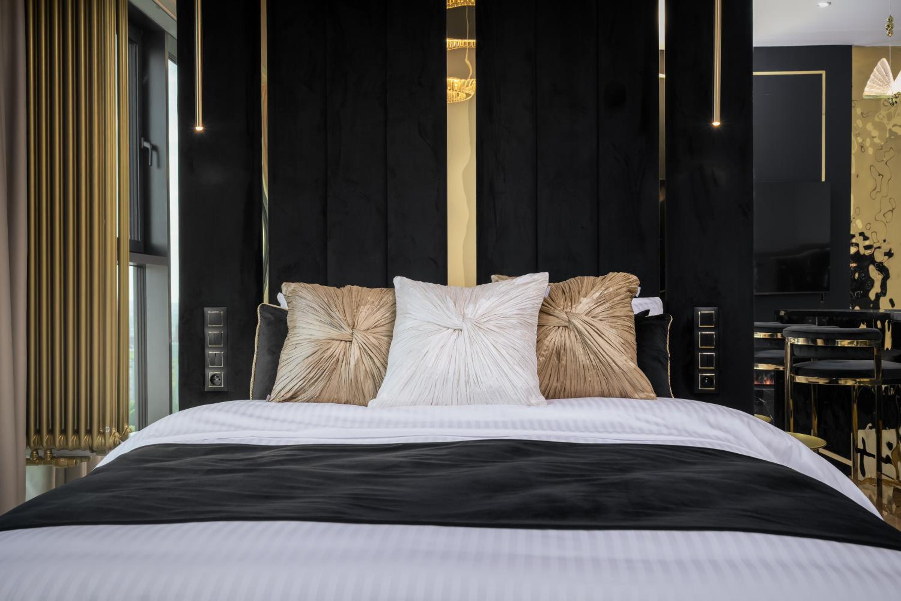 Goldstar Apartament- Wanna z widokiem, 19 Piętro, Hanza Tower Szczecin