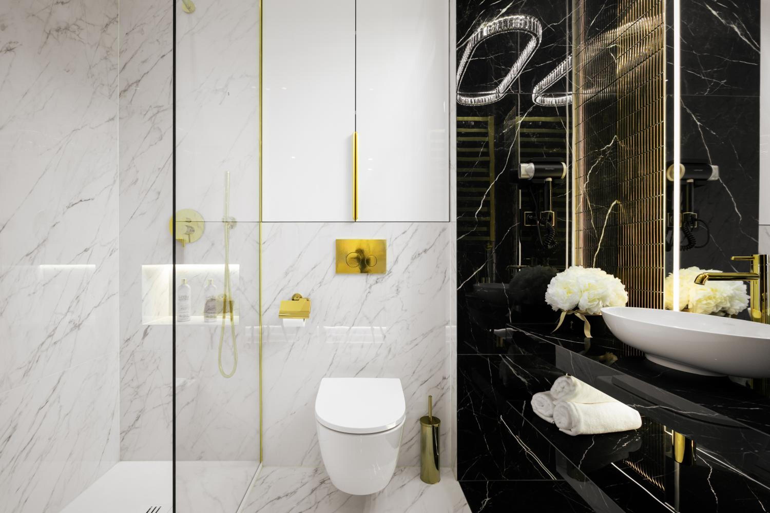 Goldstar Apartament- Wanna z widokiem, 19 Piętro, Hanza Tower Szczecin
