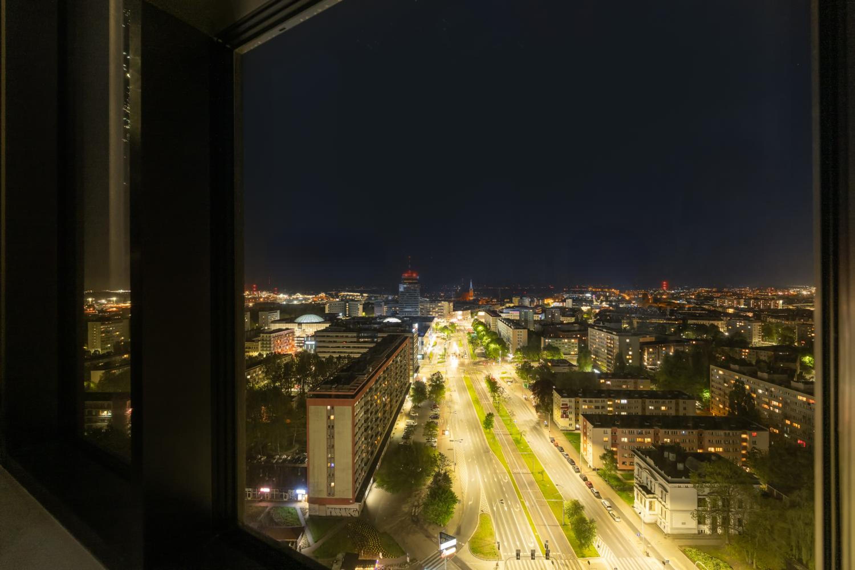 Goldstar Apartament- Wanna z widokiem, 19 Piętro, Hanza Tower Szczecin