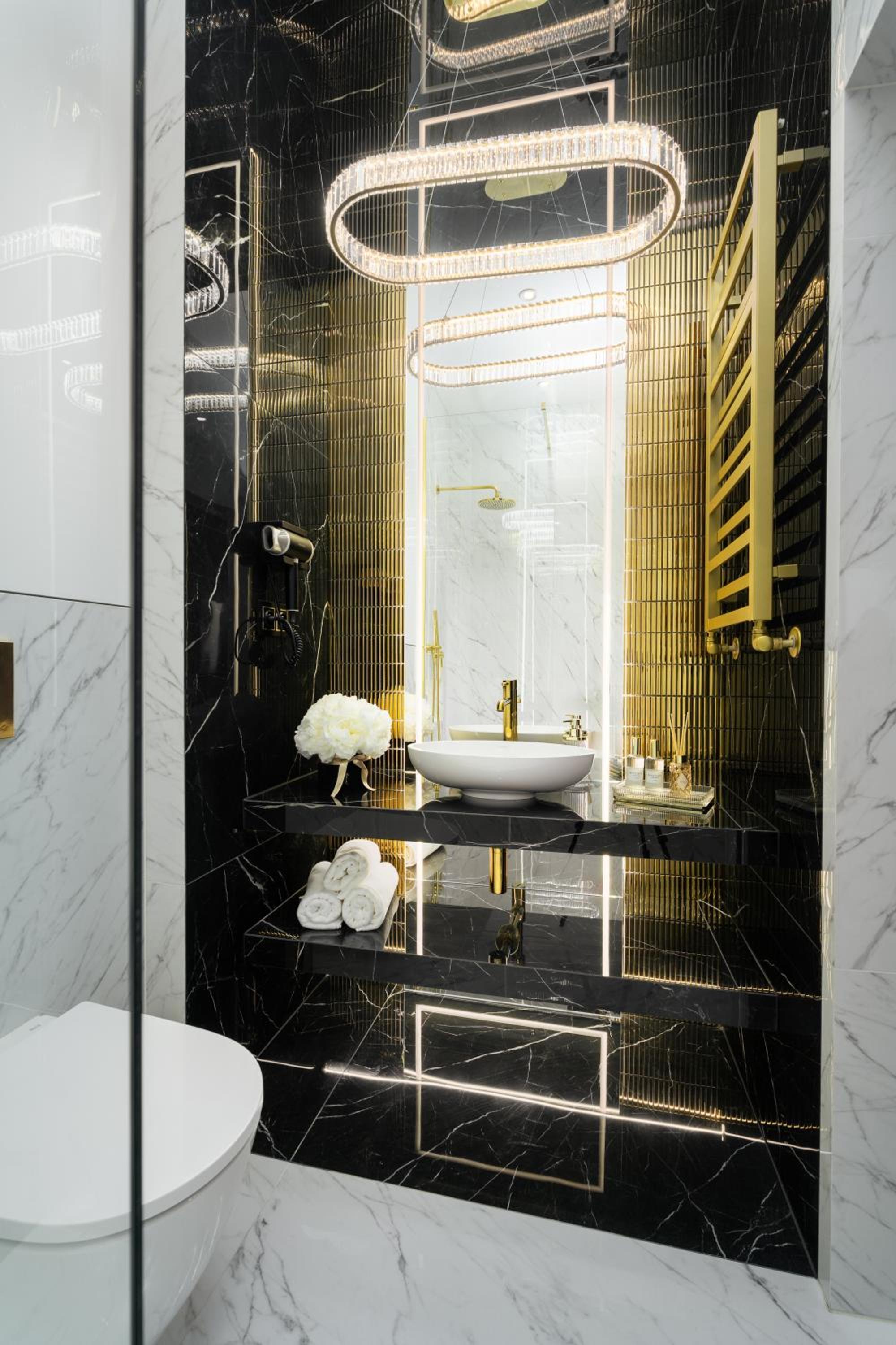 Goldstar Apartament- Wanna z widokiem, 19 Piętro, Hanza Tower Szczecin