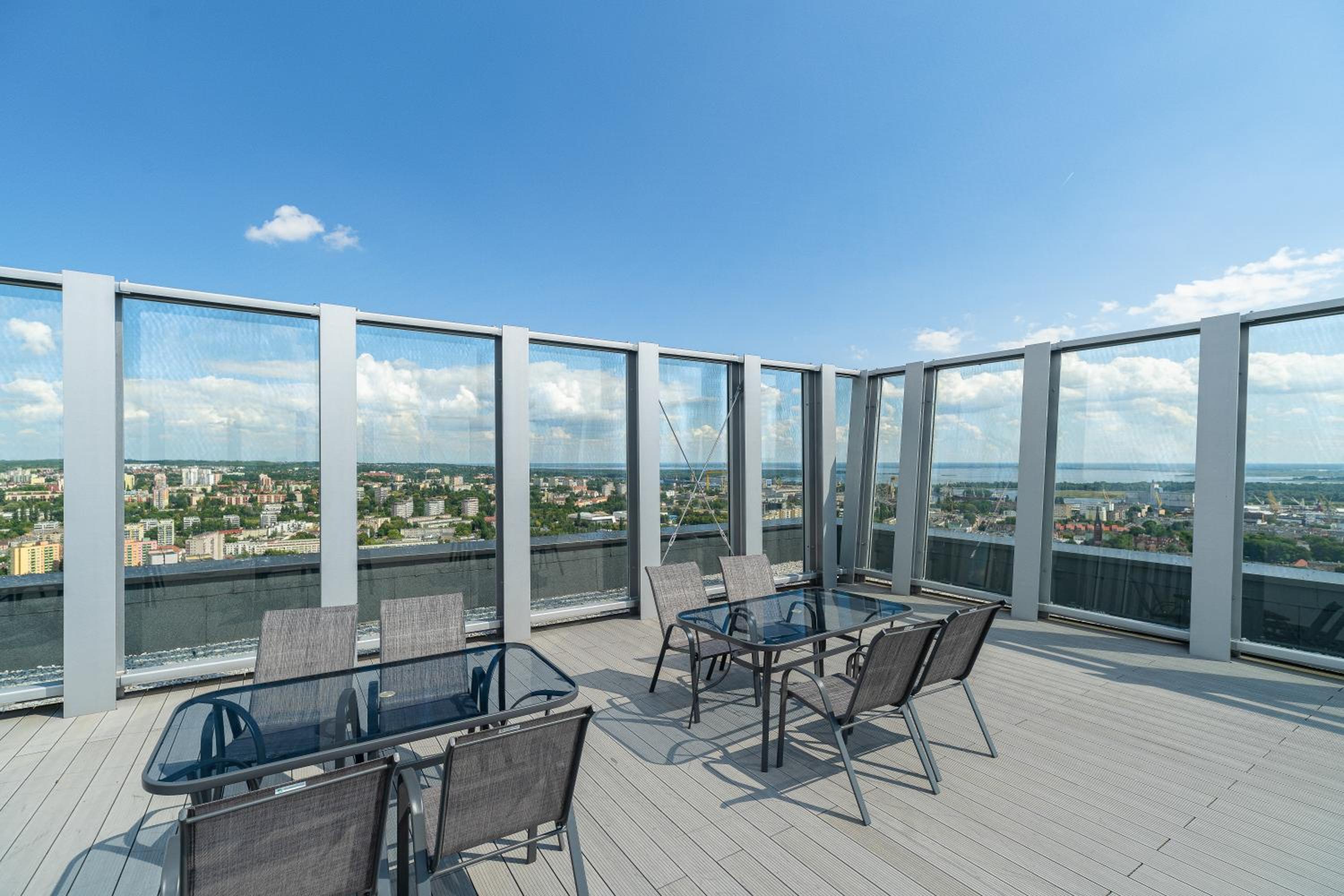 Goldstar Apartament- Wanna z widokiem, 19 Piętro, Hanza Tower Szczecin