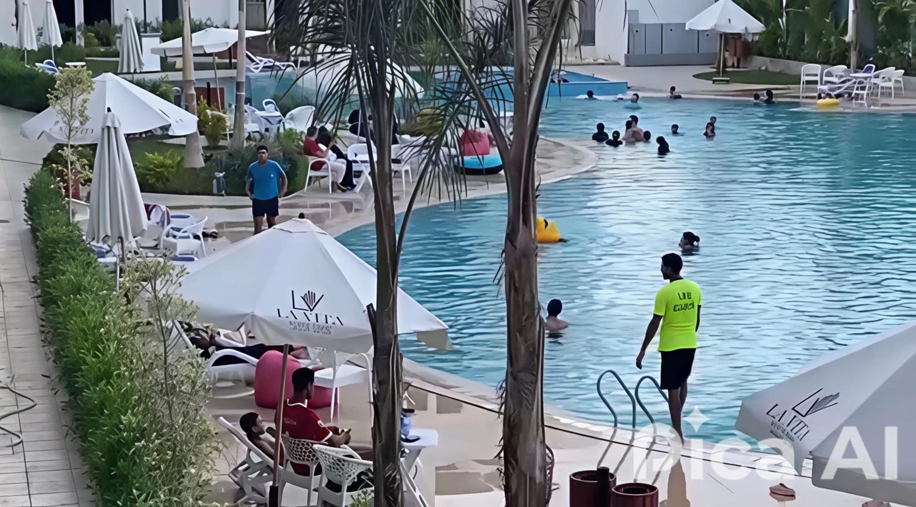 شاليه للإيجار بمنتجع لافيتا في الساحل الشمالي قبلي Lavita North Coast