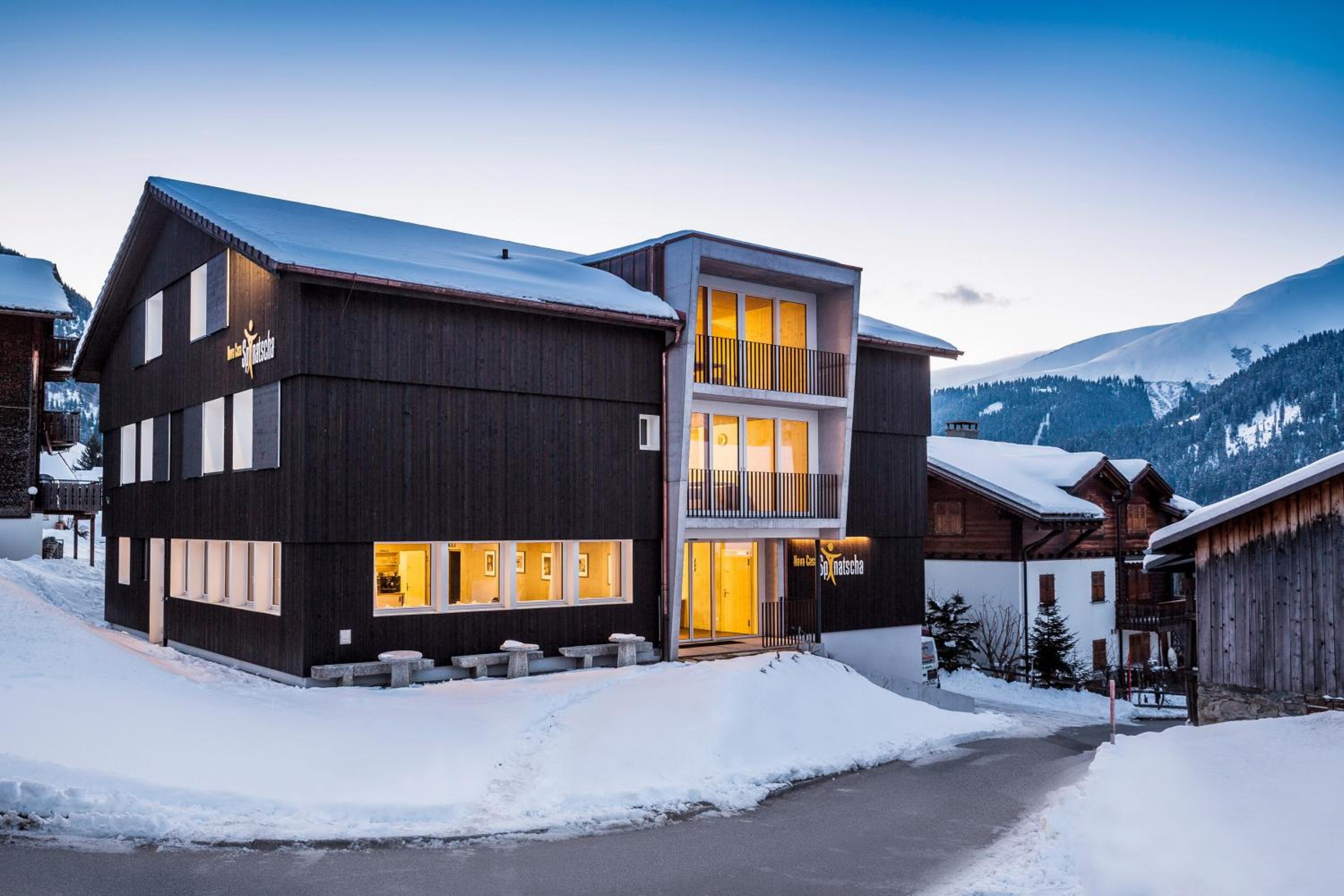 Nova Casa Spinatscha Sedrun view 2