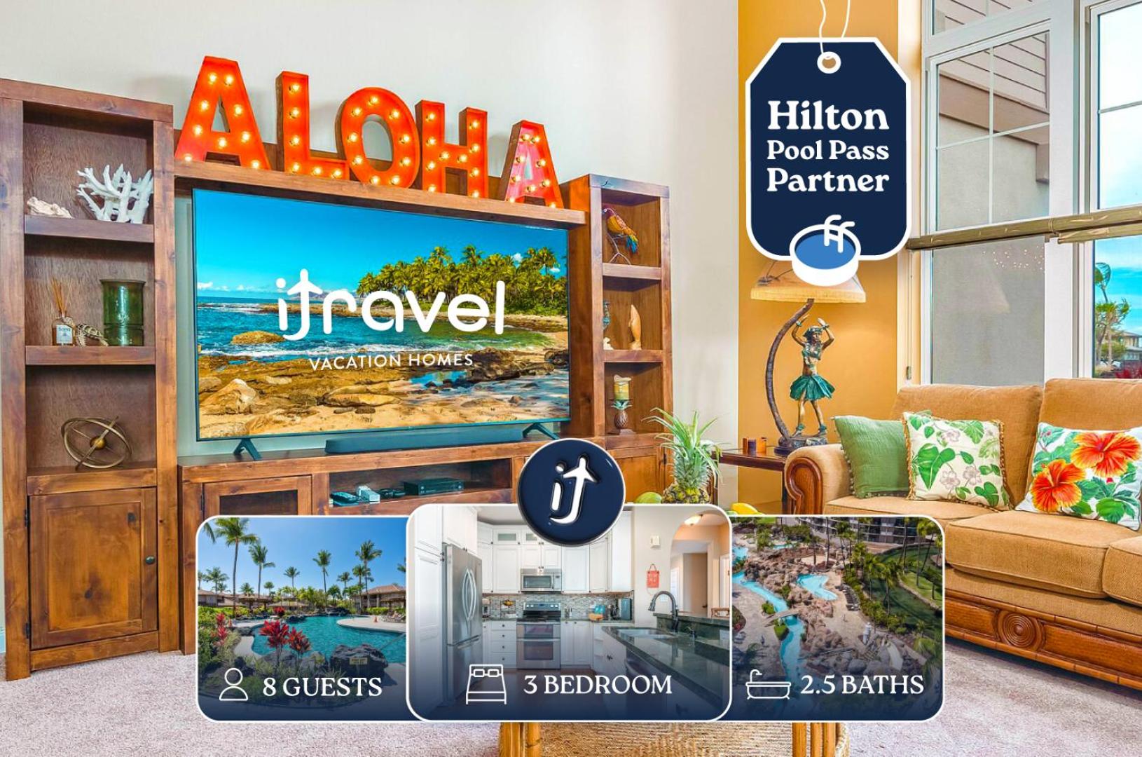 Luxury Waikoloa Retreat: 3BR!