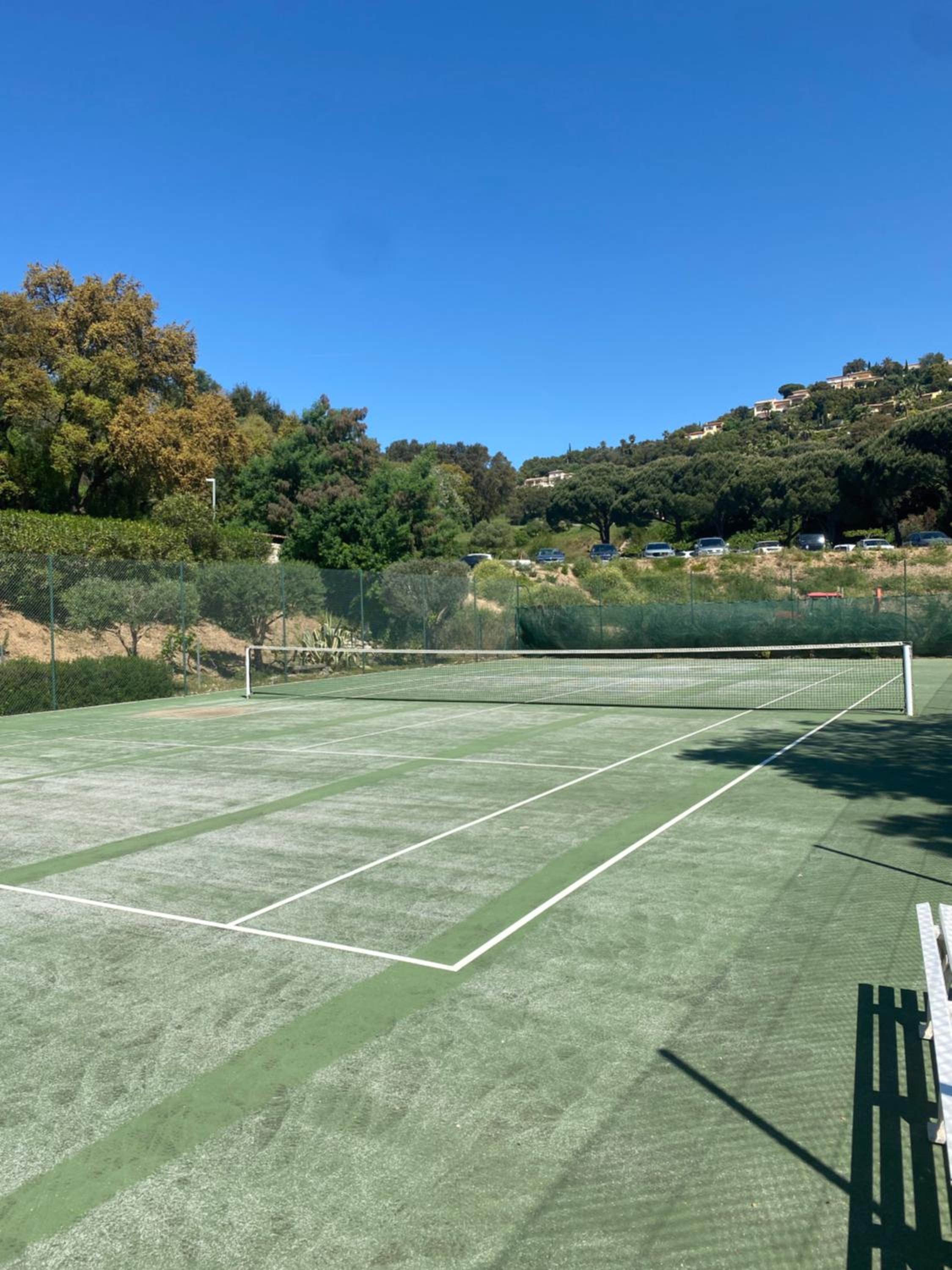 Appartement avec piscine, vue golf à sainte Maxime