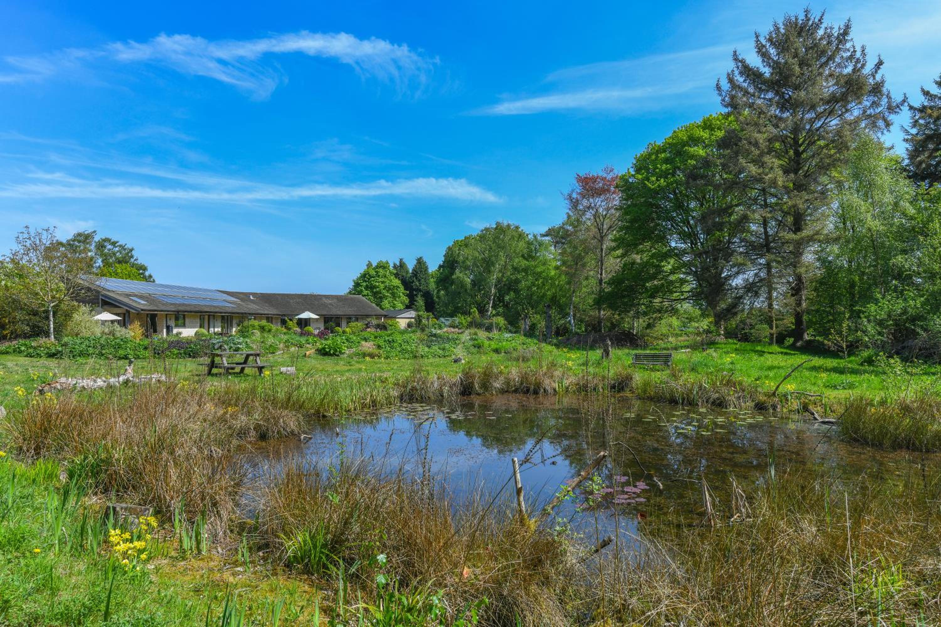 Eco 2-Bed Bungalow with Biodiverse Garden & Solar