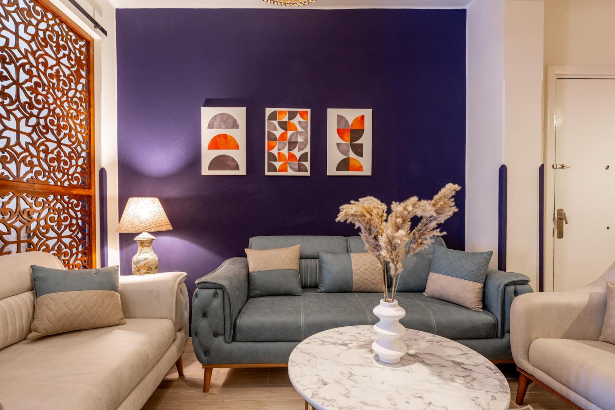 Elegantes Studio nahe Marriott mit WLAN, Klimaanlage und TV