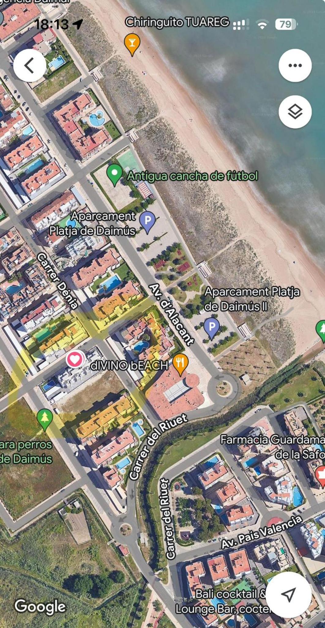 Marina3 - Playa de Daimús - Ganador Traveller Awards 2026