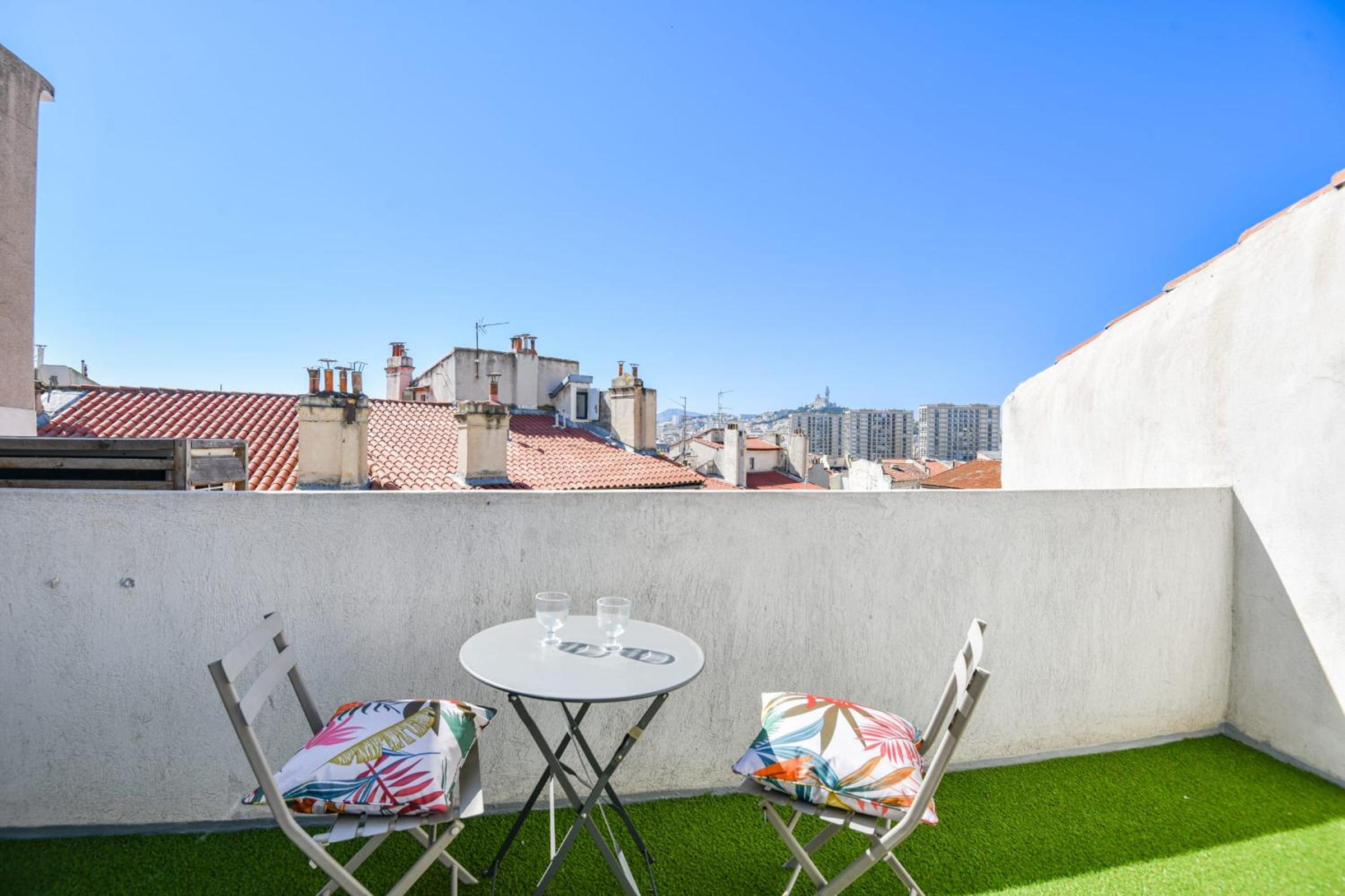 Chez Marcel - Appart 2 ch avec clim - St Charles
