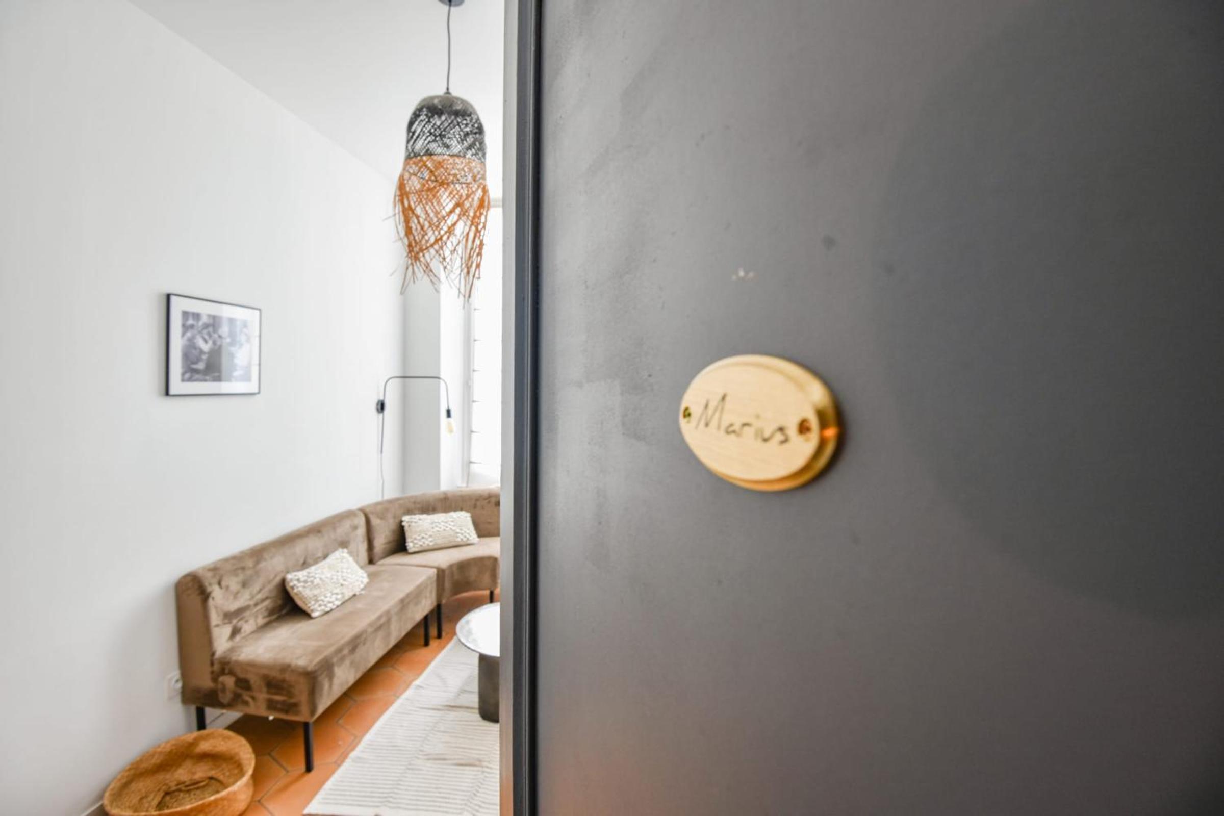 Chez Marius - Appart 1 ch avec clim - St Charles