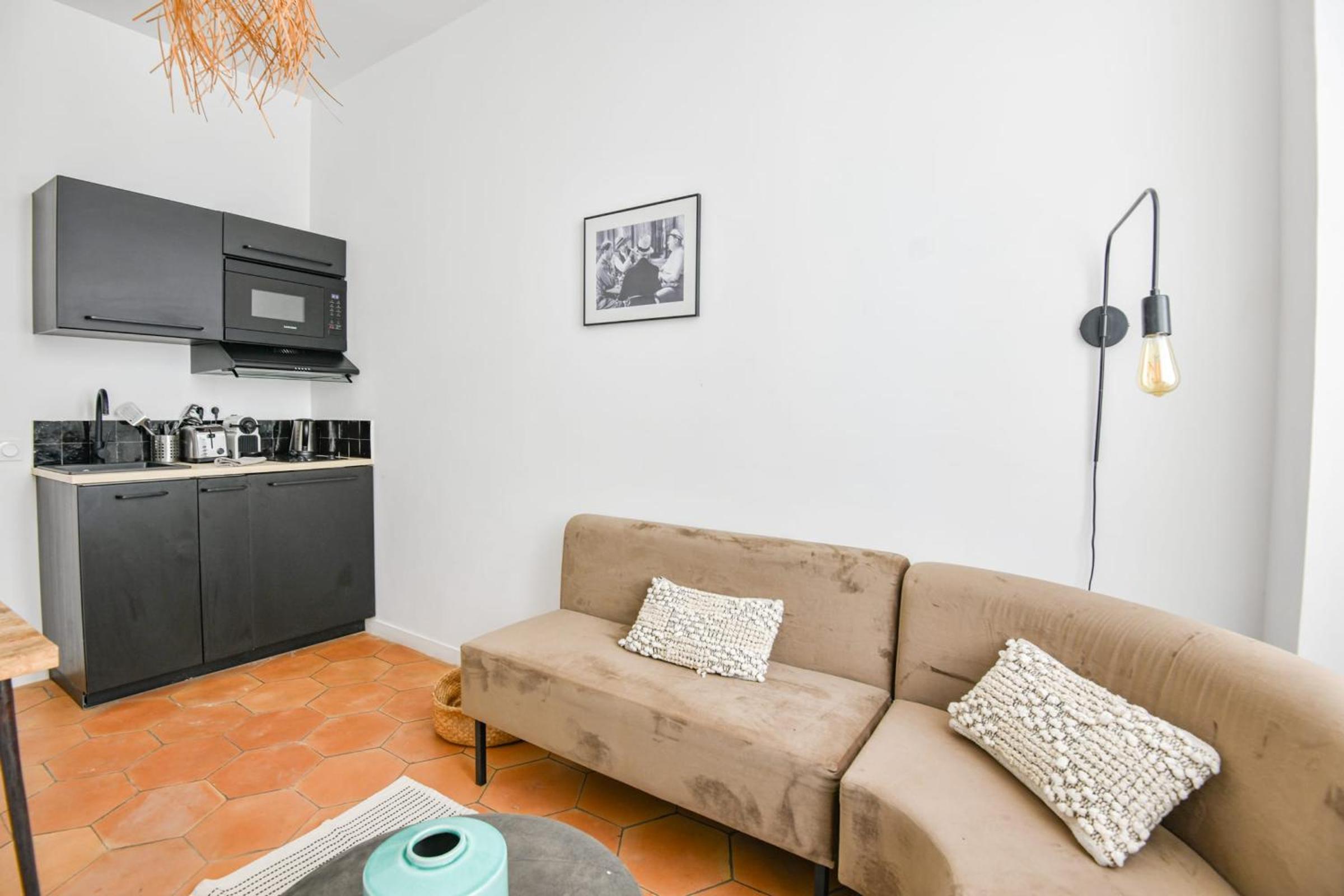 Chez Marius - Appart 1 ch avec clim - St Charles