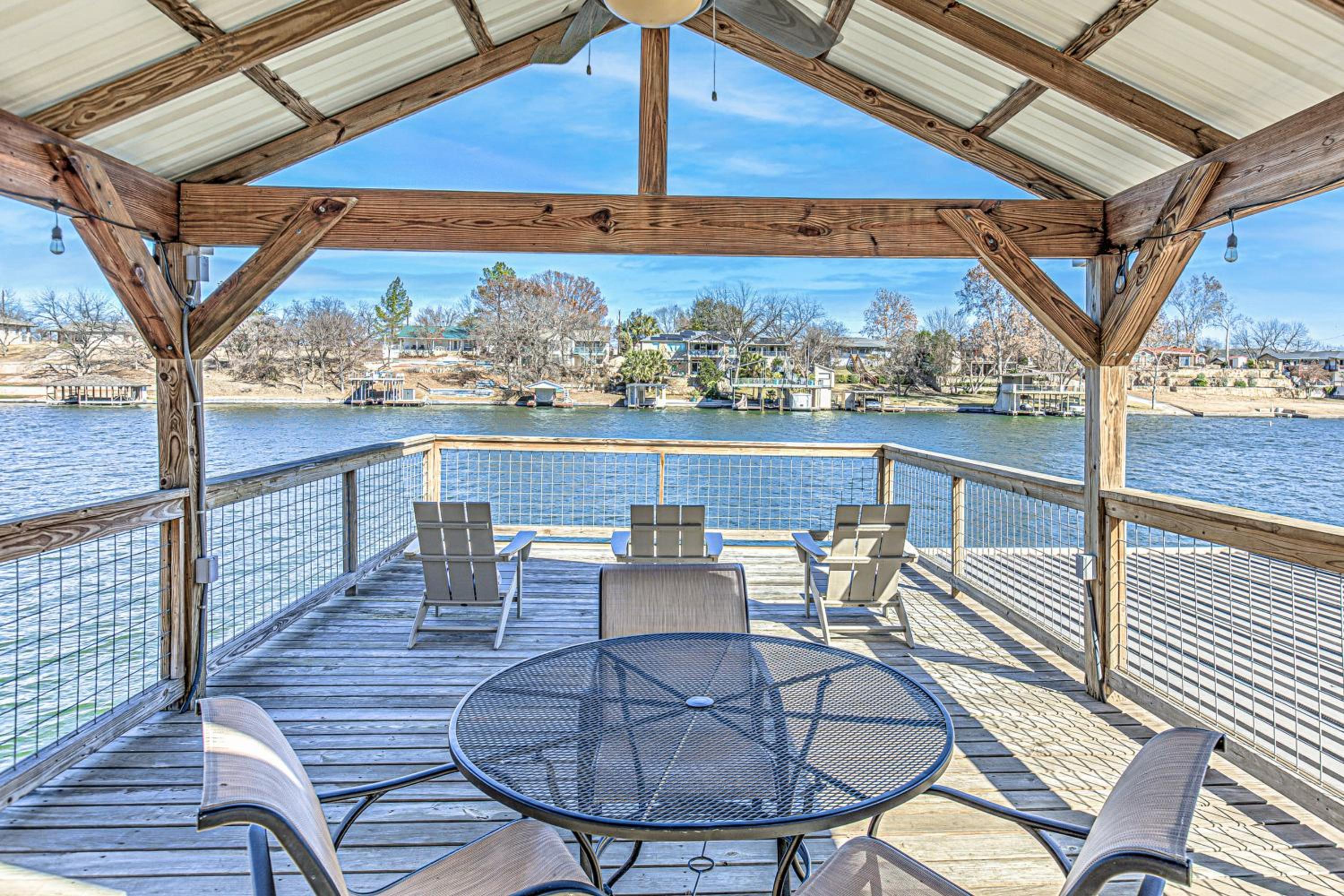 Deep Water Dock and Slip Lake LBJ Getaway