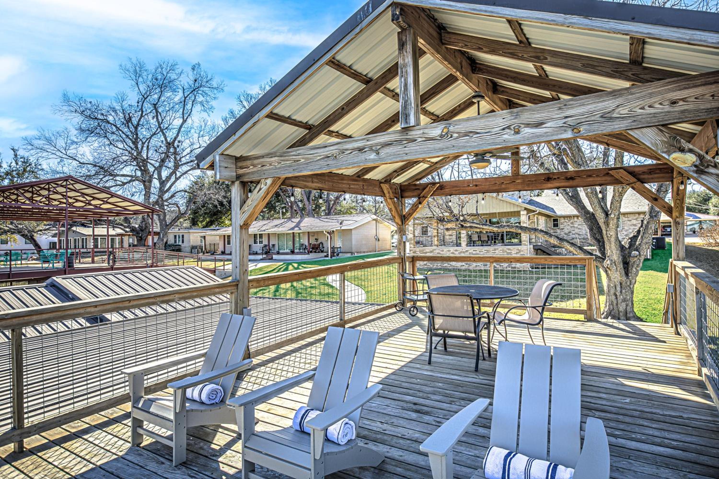 Deep Water Dock and Slip Lake LBJ Getaway
