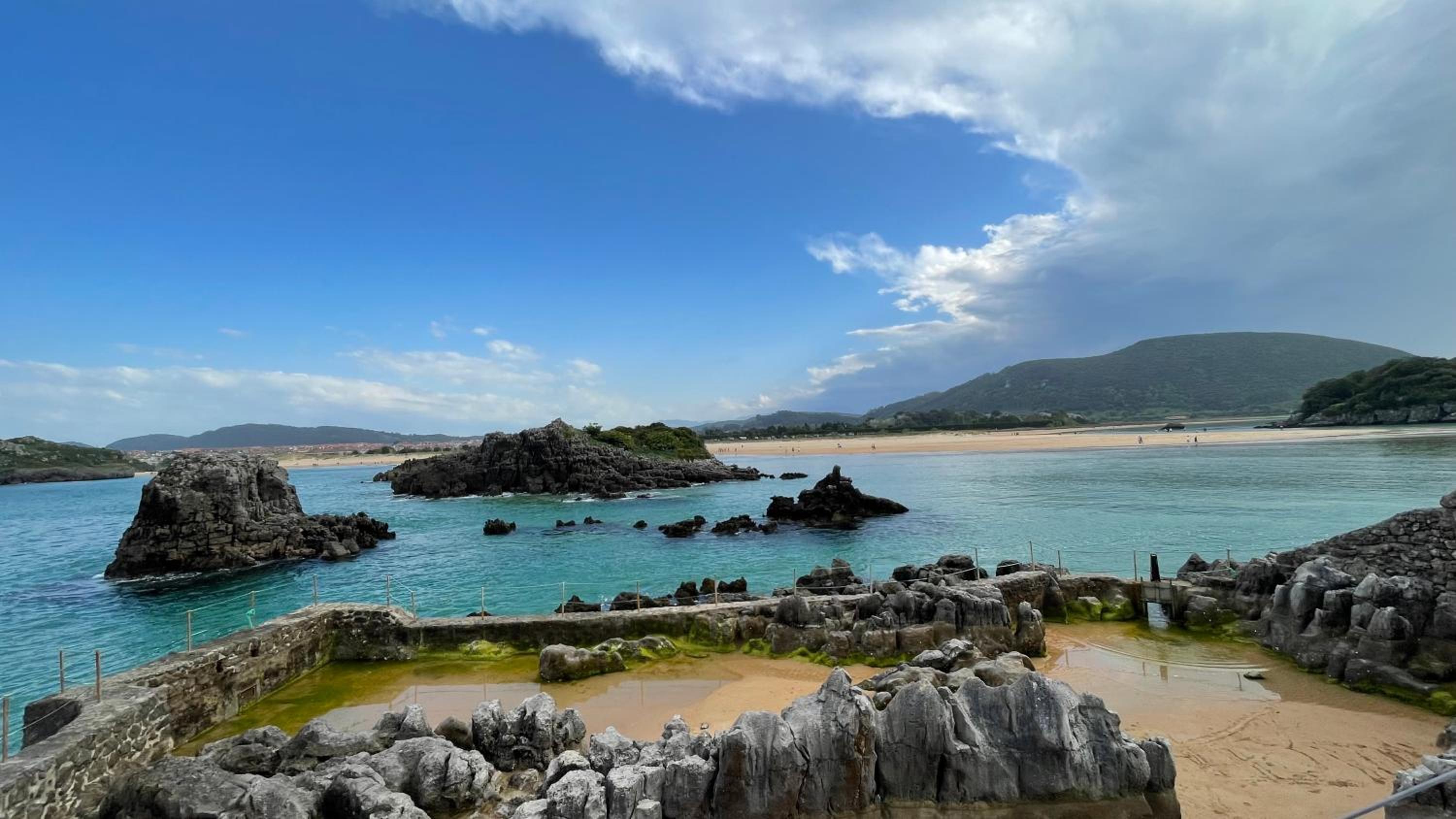 Marismas de Cantabria cerca de Laredo