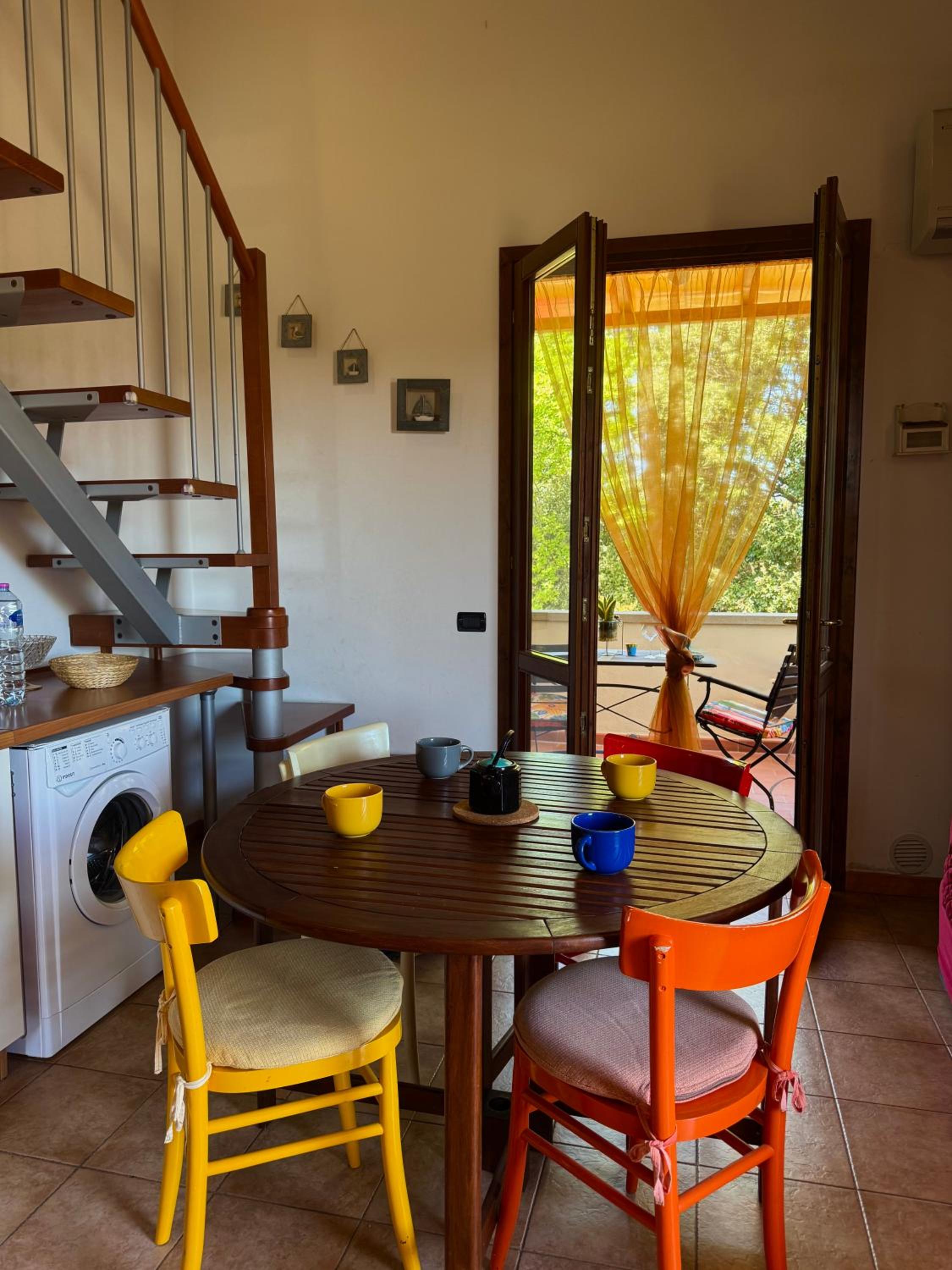 Trilocale con piscina
