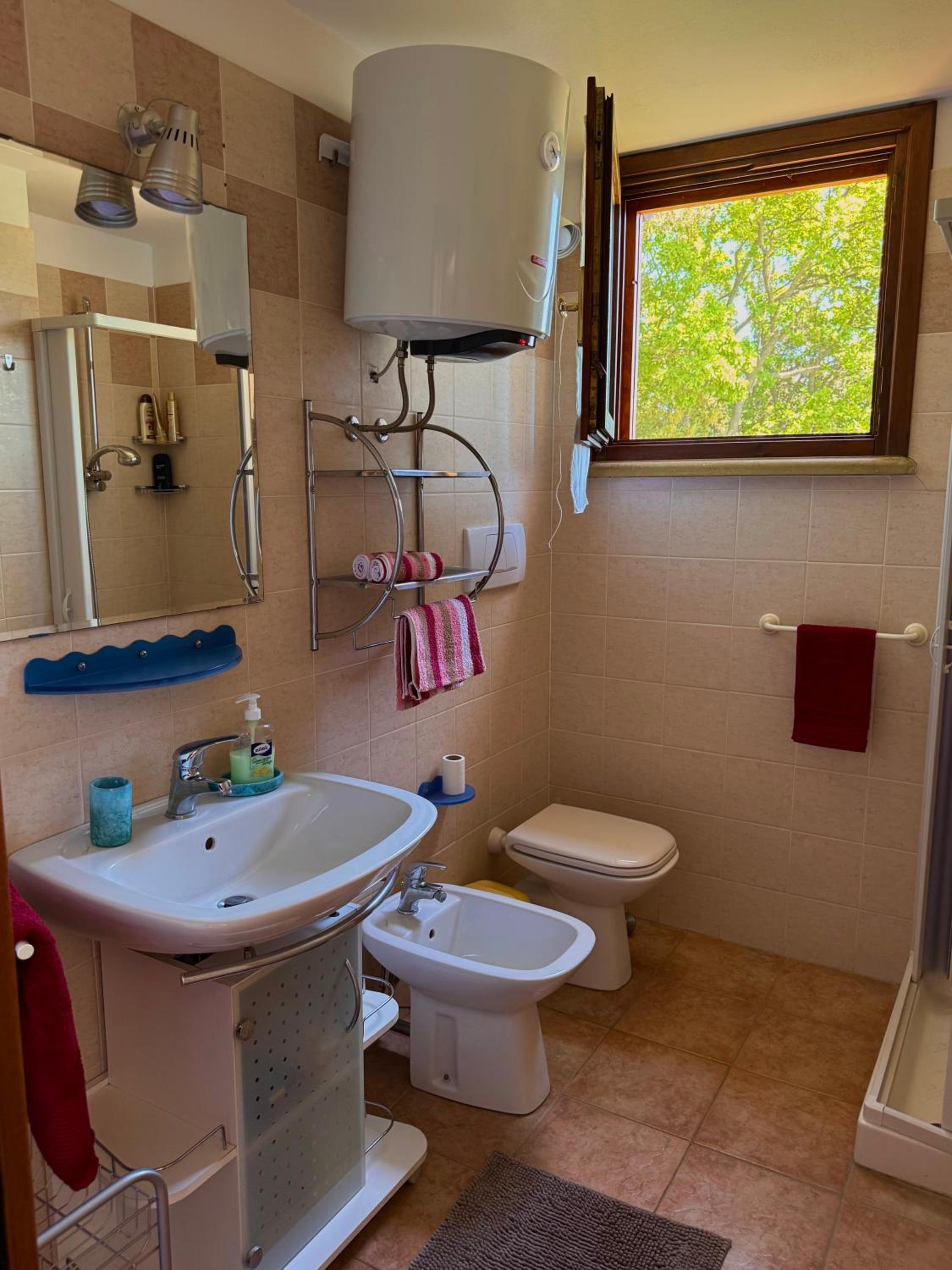 Trilocale con piscina
