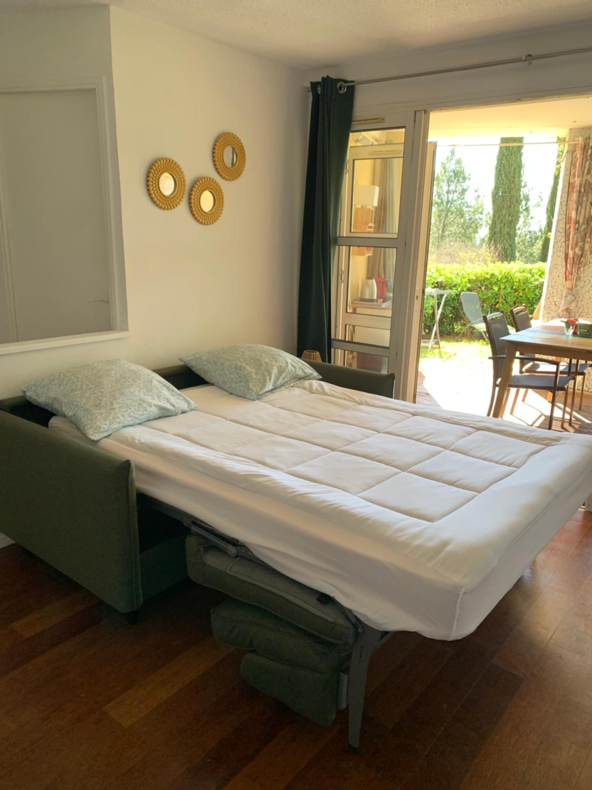CAP ESTÉREL Famille - Multisports- Appartement 4 personnes en Rez de Jardin - vue Mer -Terrasse -Parking -
