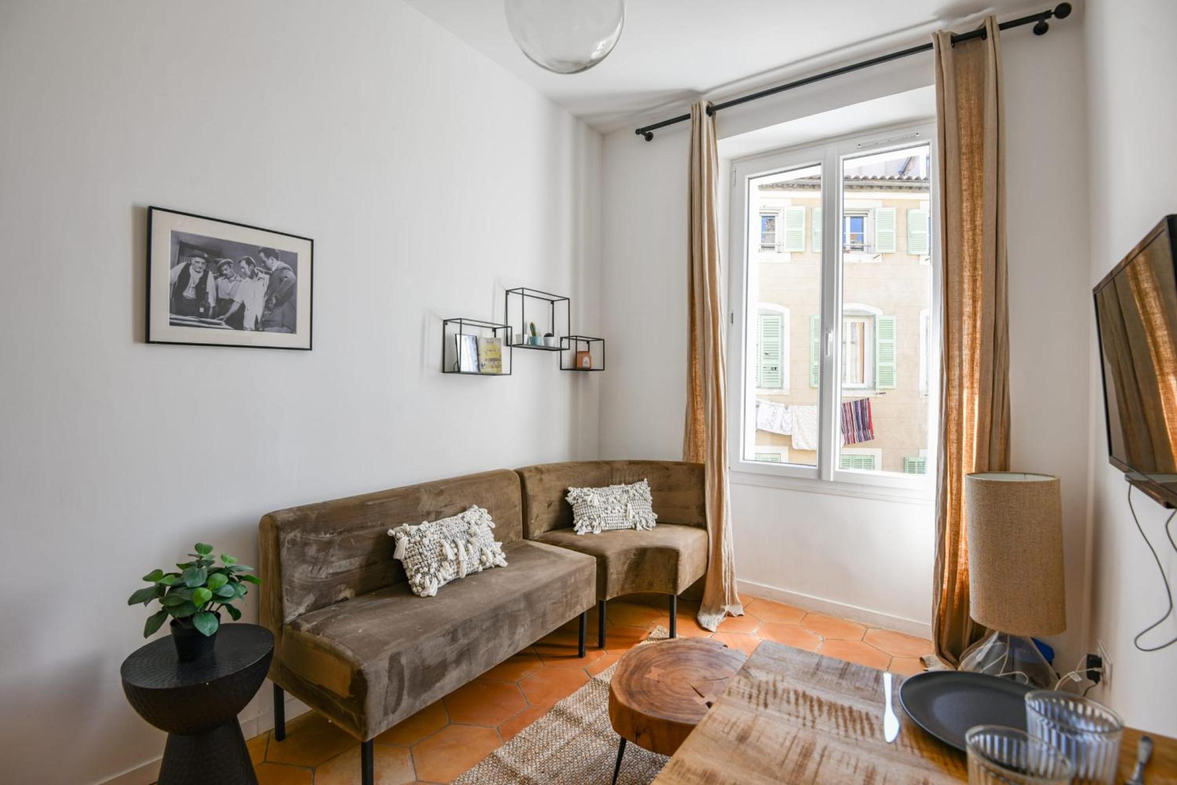 Chez Pagnol - Appart 1 ch - St-Charles