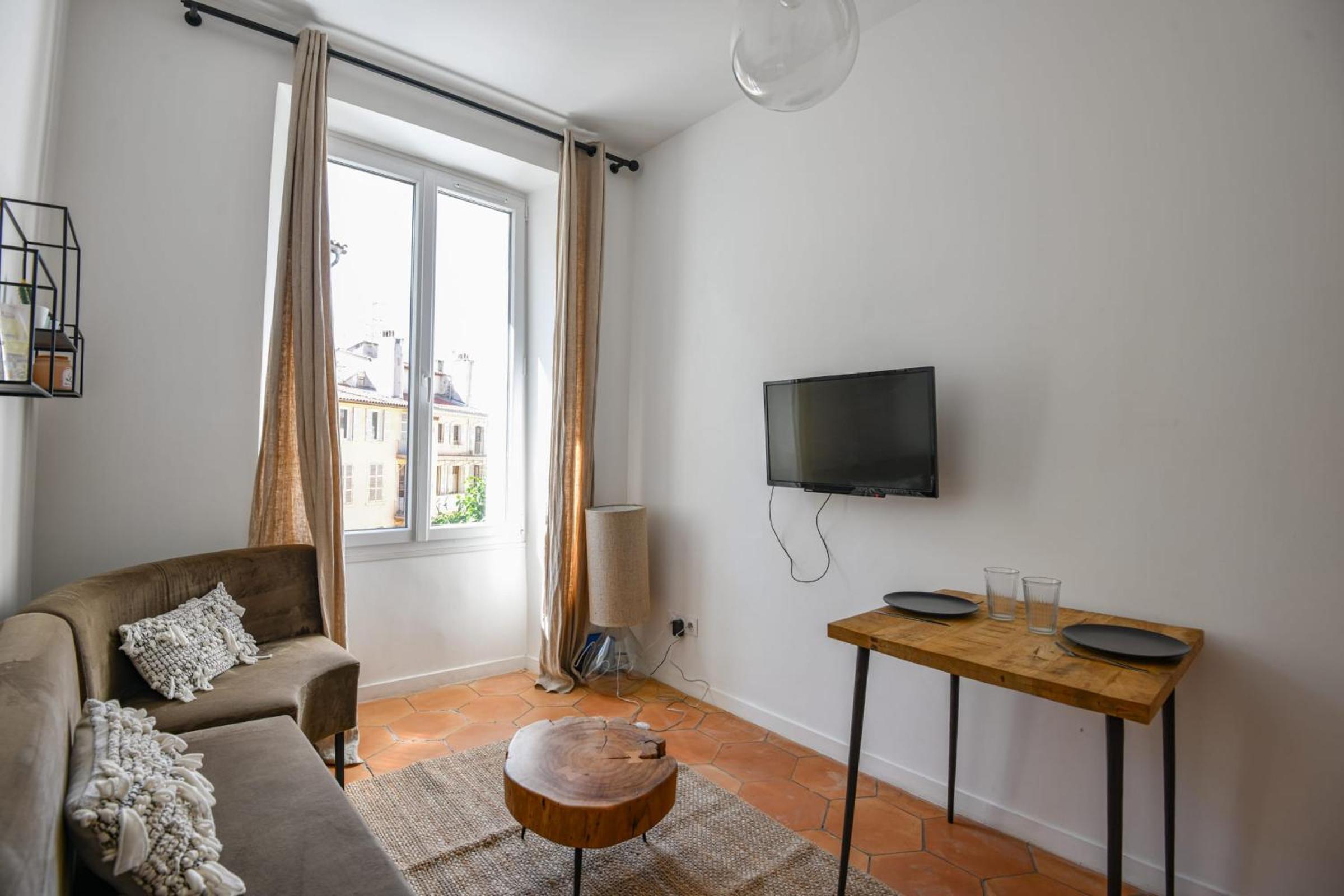 Chez Pagnol - Appart 1 ch - St-Charles
