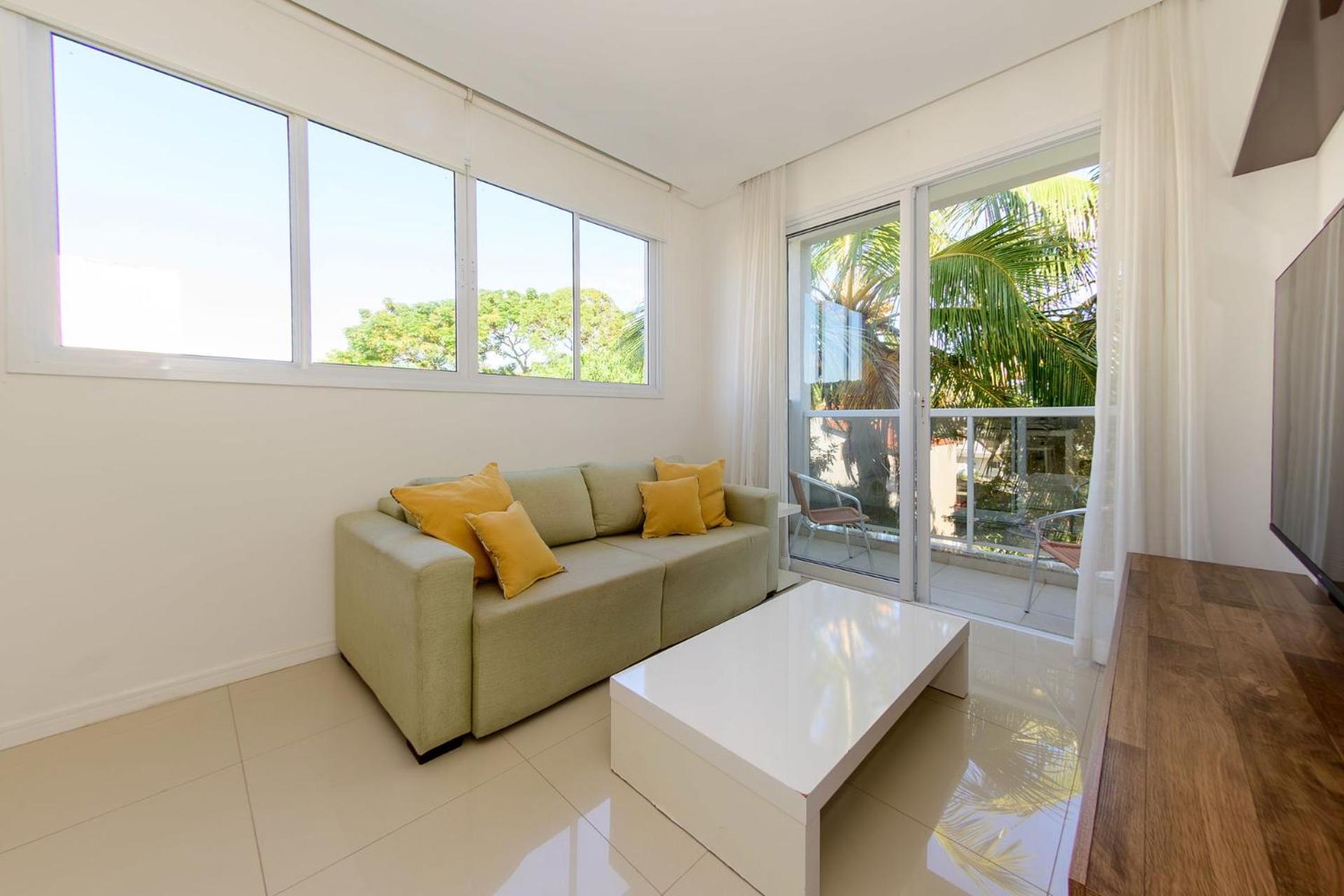 Apê decorado em Jurerê, perto da praia VJ8376