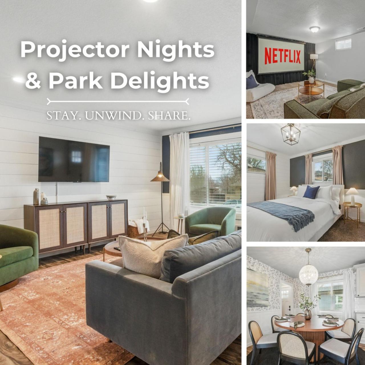 Projector Nights And Park Delights Designer Reno