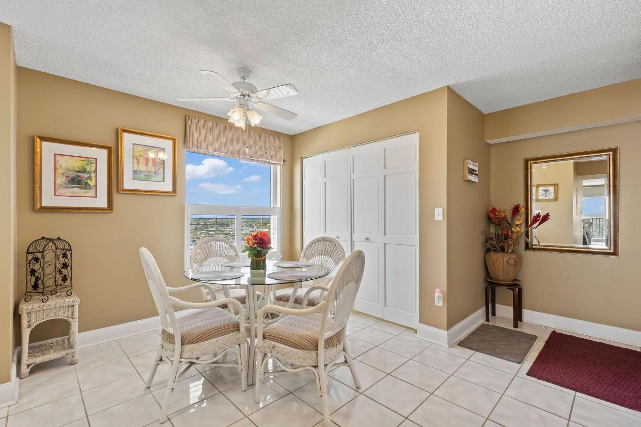 Direct oceanfront corner condo with spacious balcony and heated beachfront pool