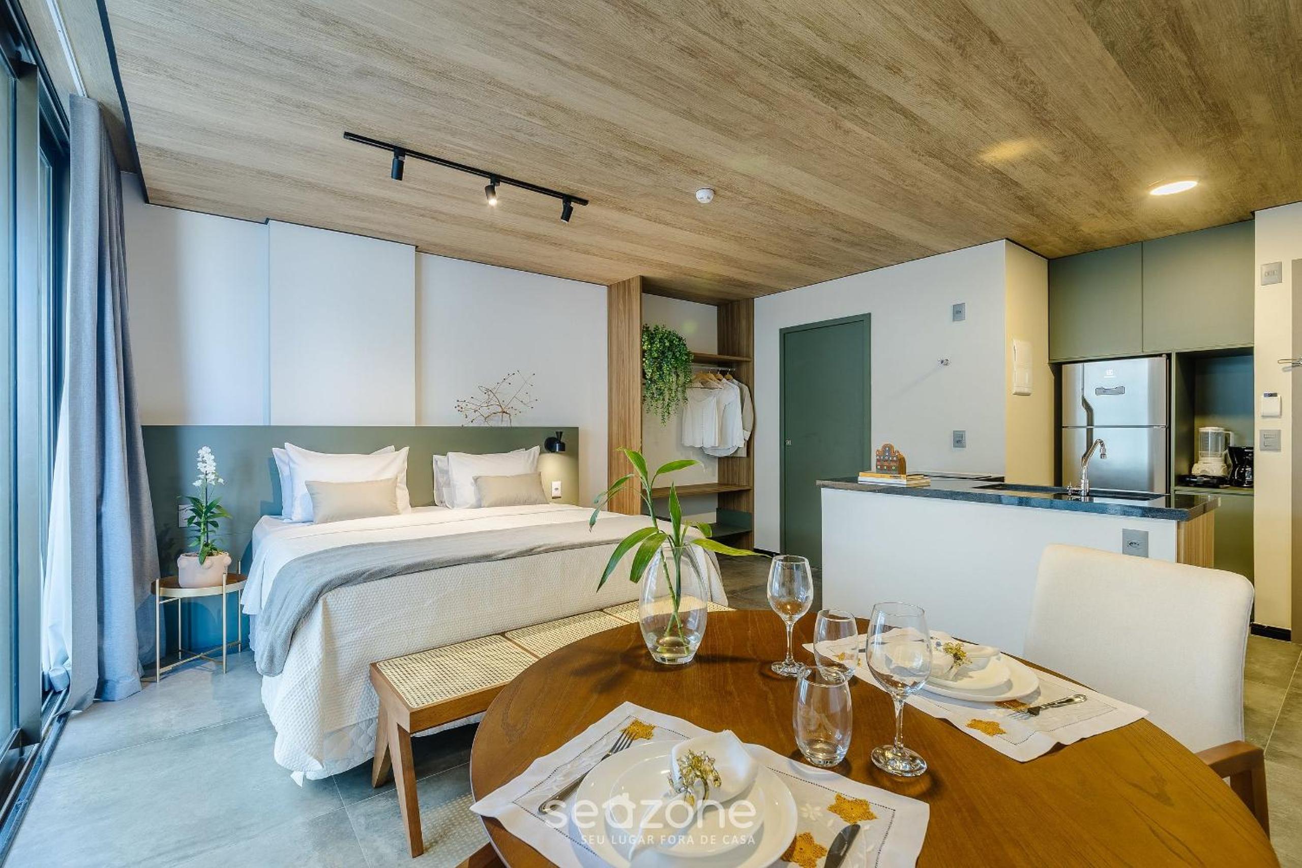 NWTs - Studios with side sea view in Maceió III