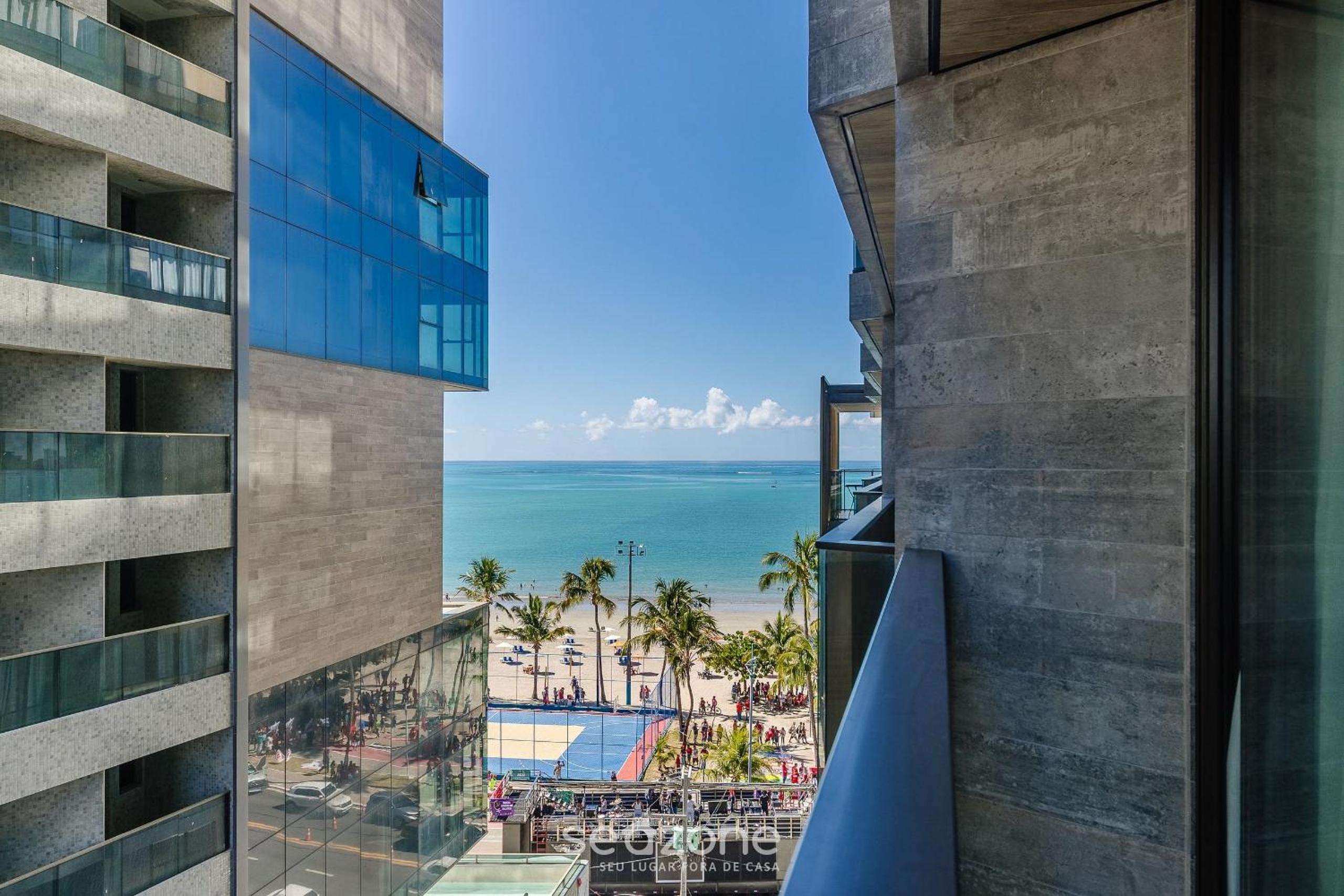 NWTs - Studios with side sea view in Maceió III