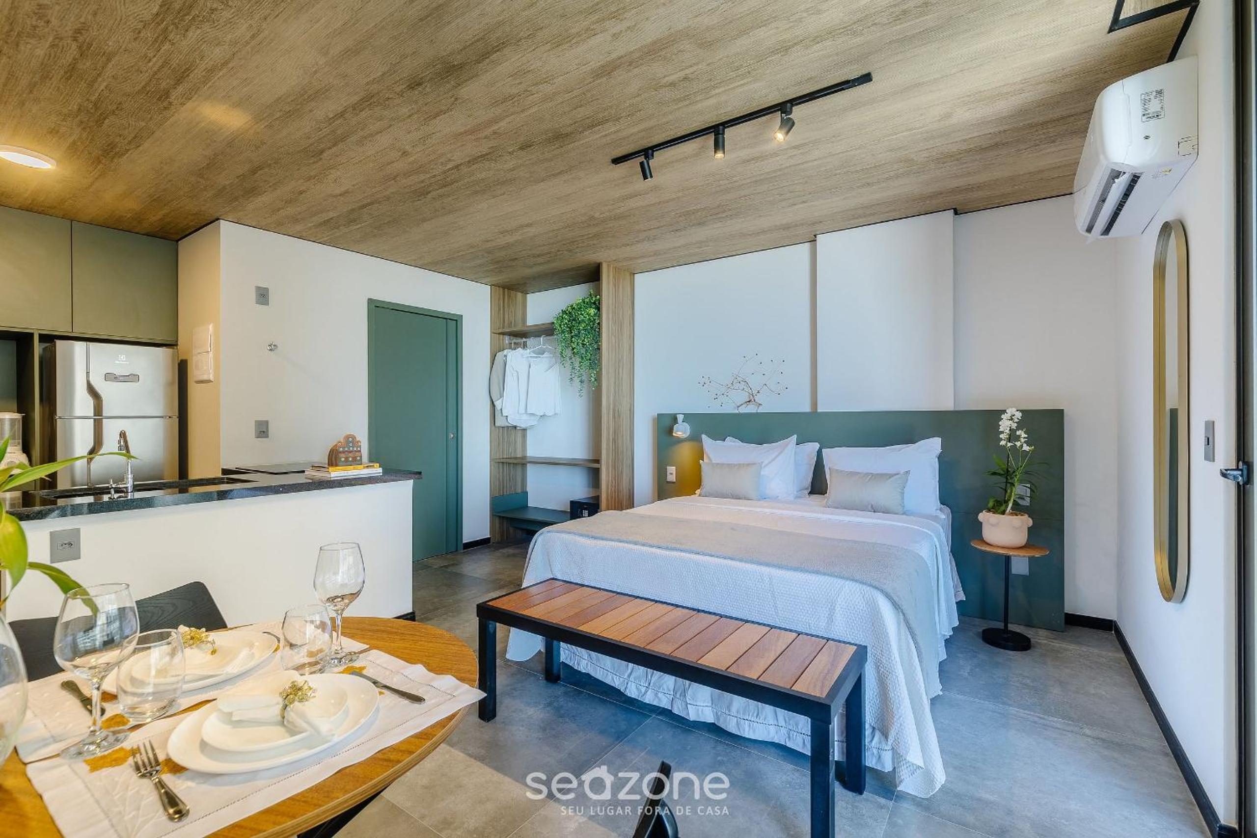 NWTs - Studios with side sea view in Maceió III