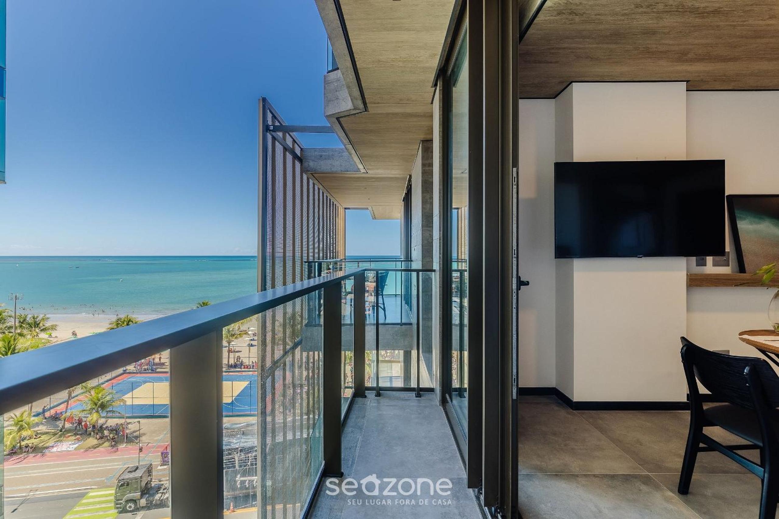 NWTs - Studios with side sea view in Maceió III