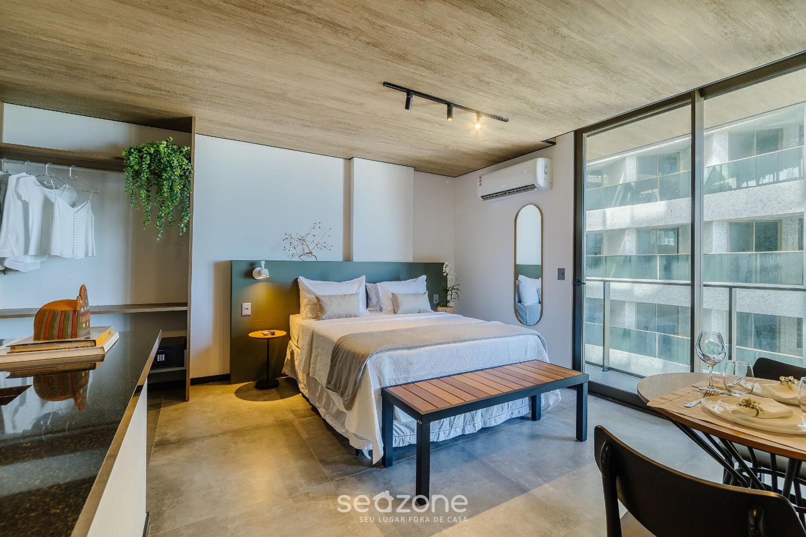 NWTs - Studios with side sea view in Maceió III