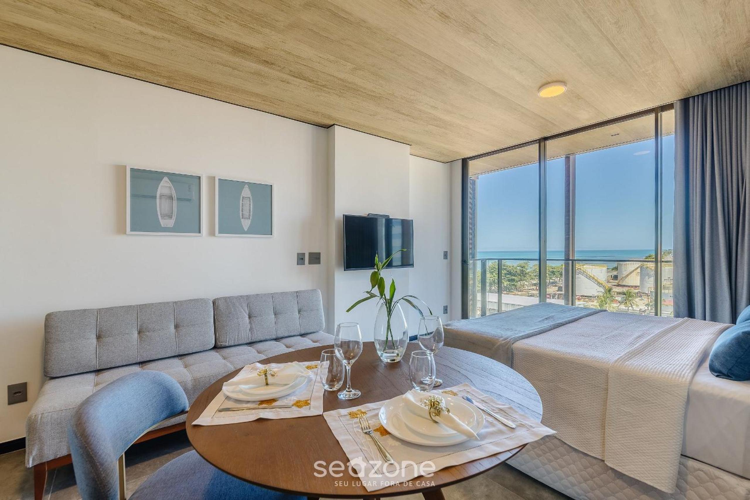 NWTs - Studios with side sea view in Maceió III