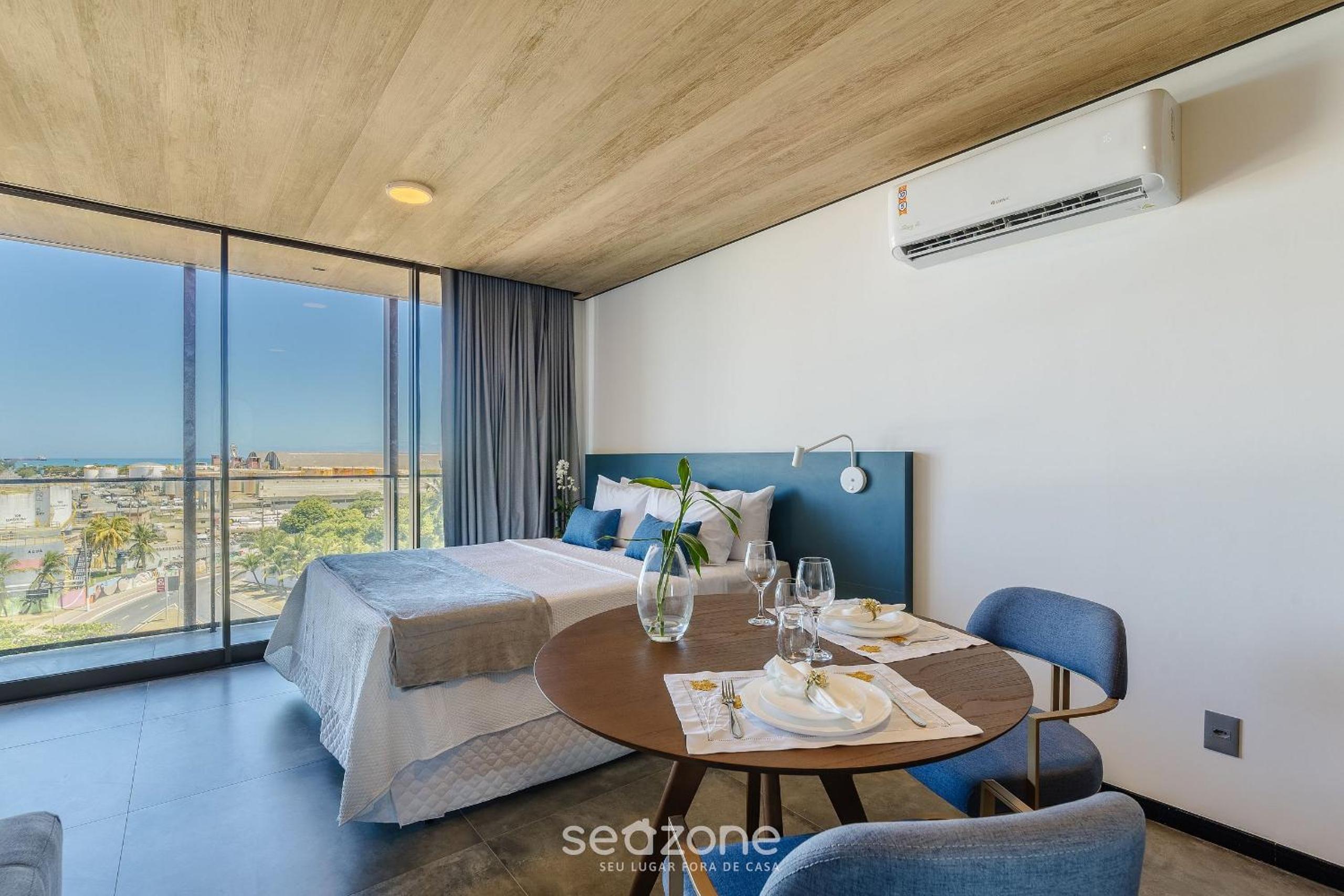 NWTs - Studios with side sea view in Maceió III