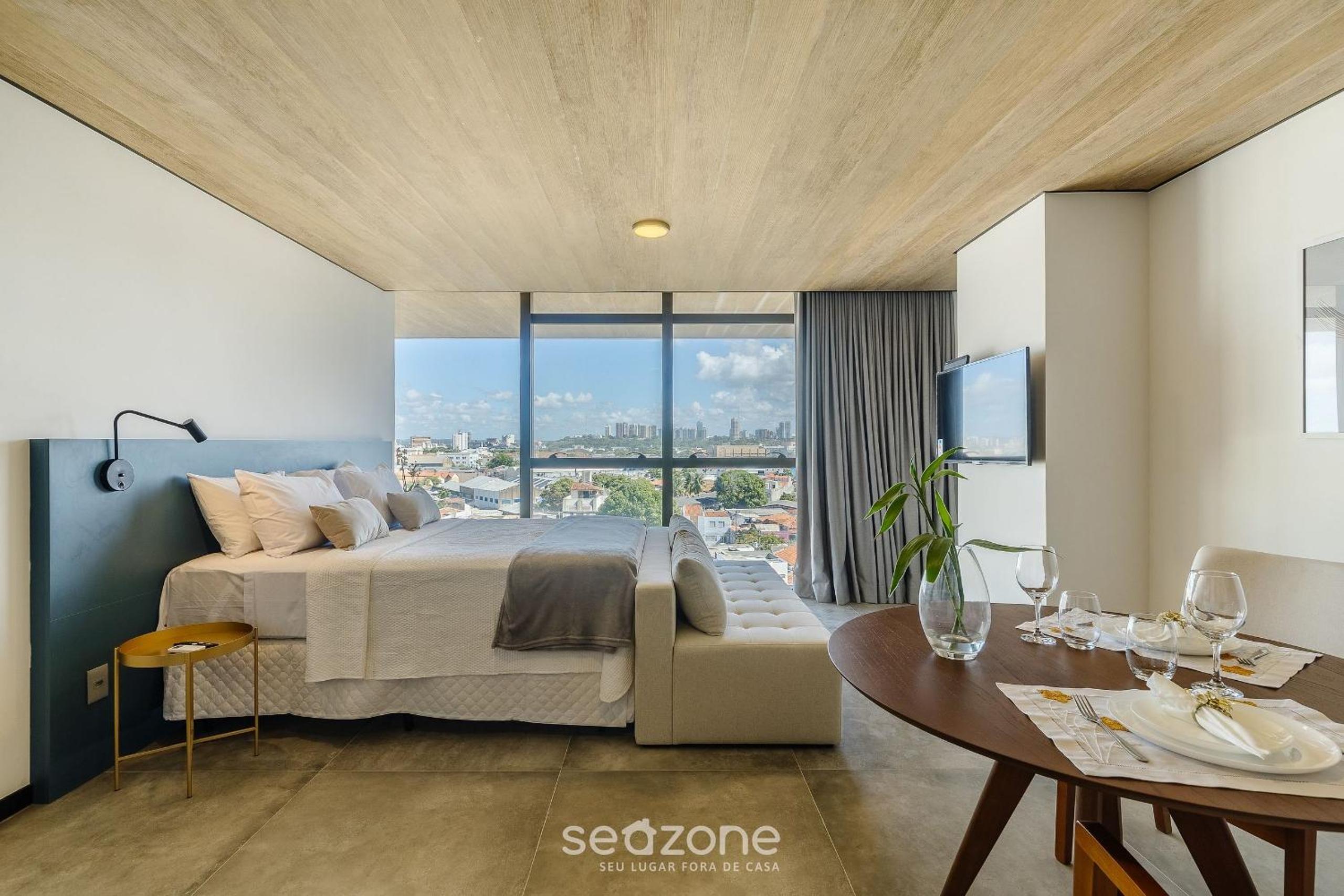 NWTs - Studios with side sea view in Maceió III