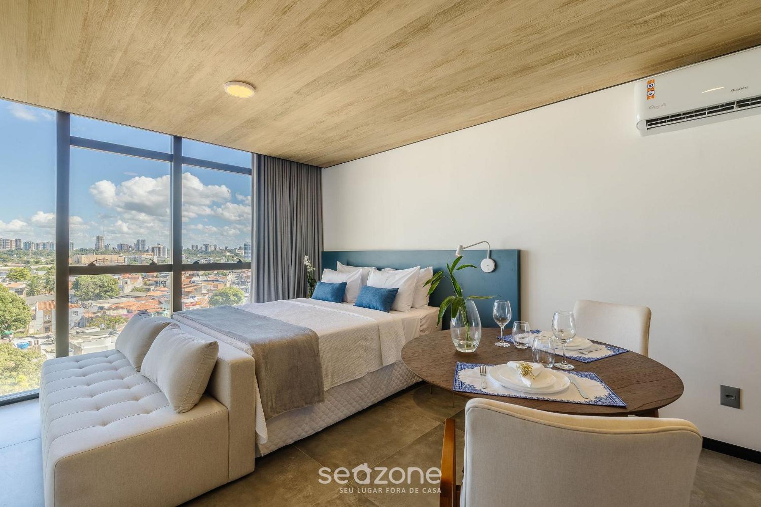 NWTs - Studios with side sea view in Maceió III