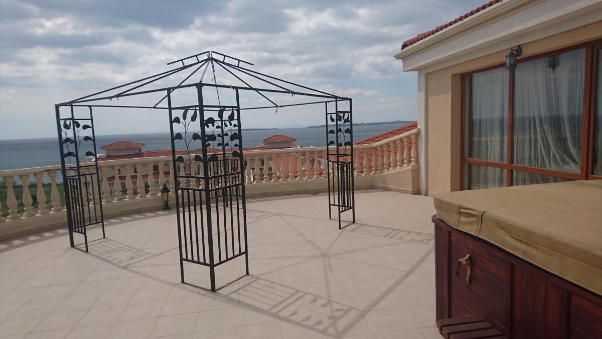 outdoor BBQ area