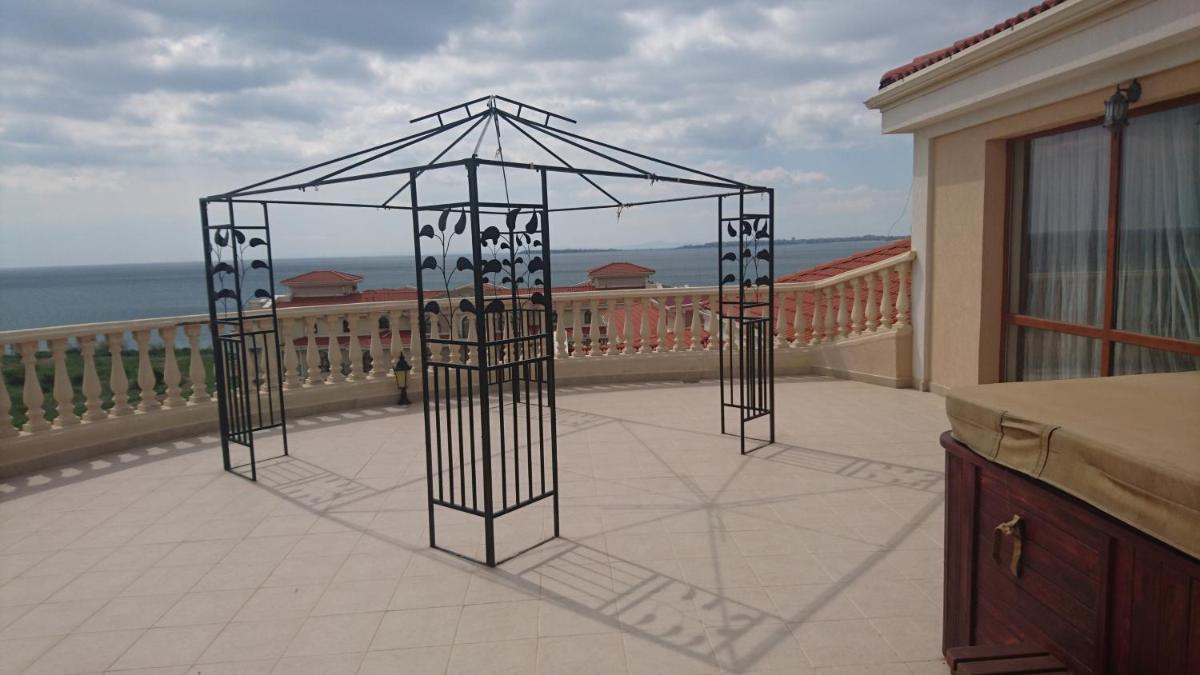 outdoor BBQ area