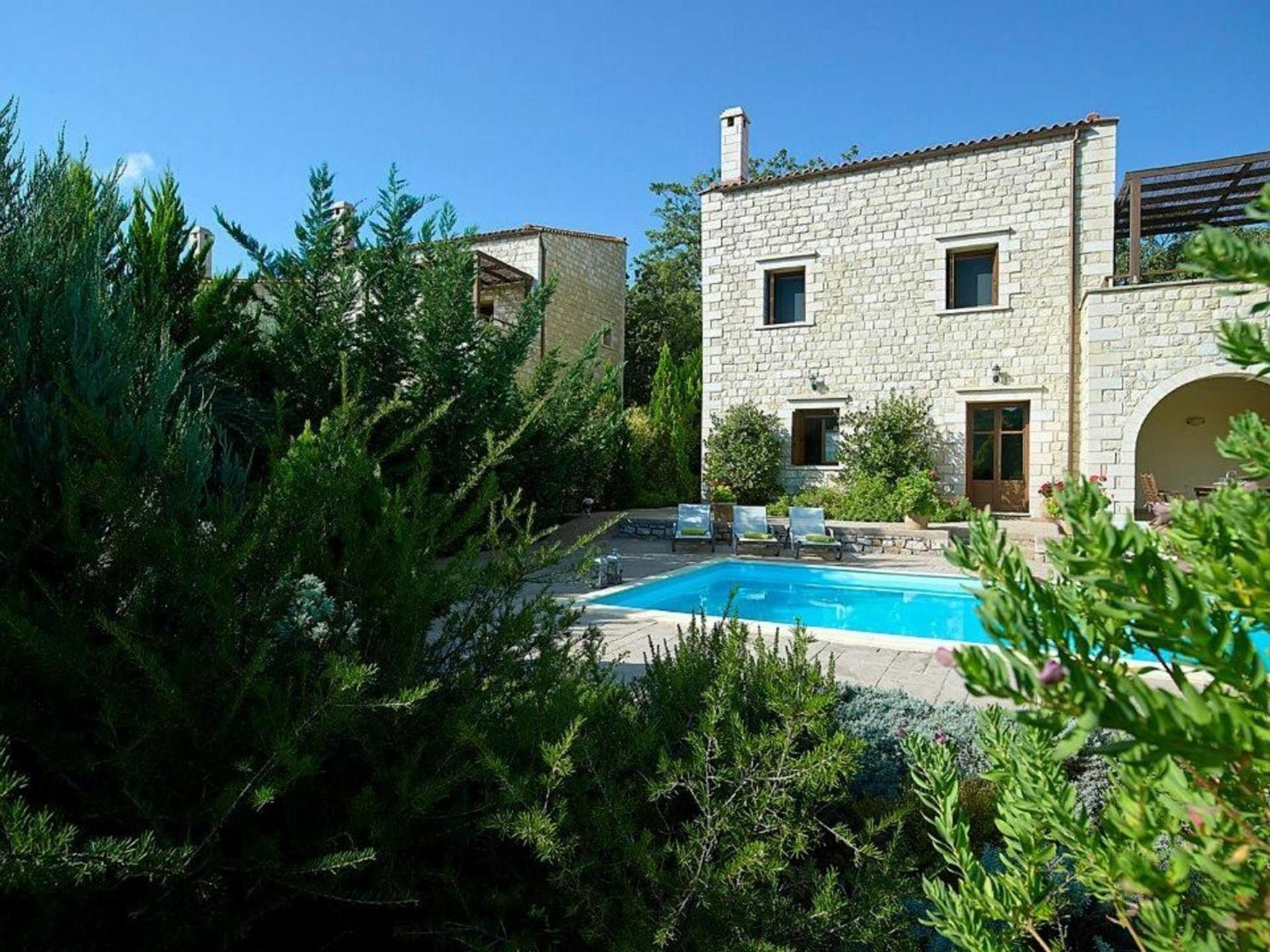 Luxury Crete Villa Villa Alkioni Private Pool Beautiful Interior
