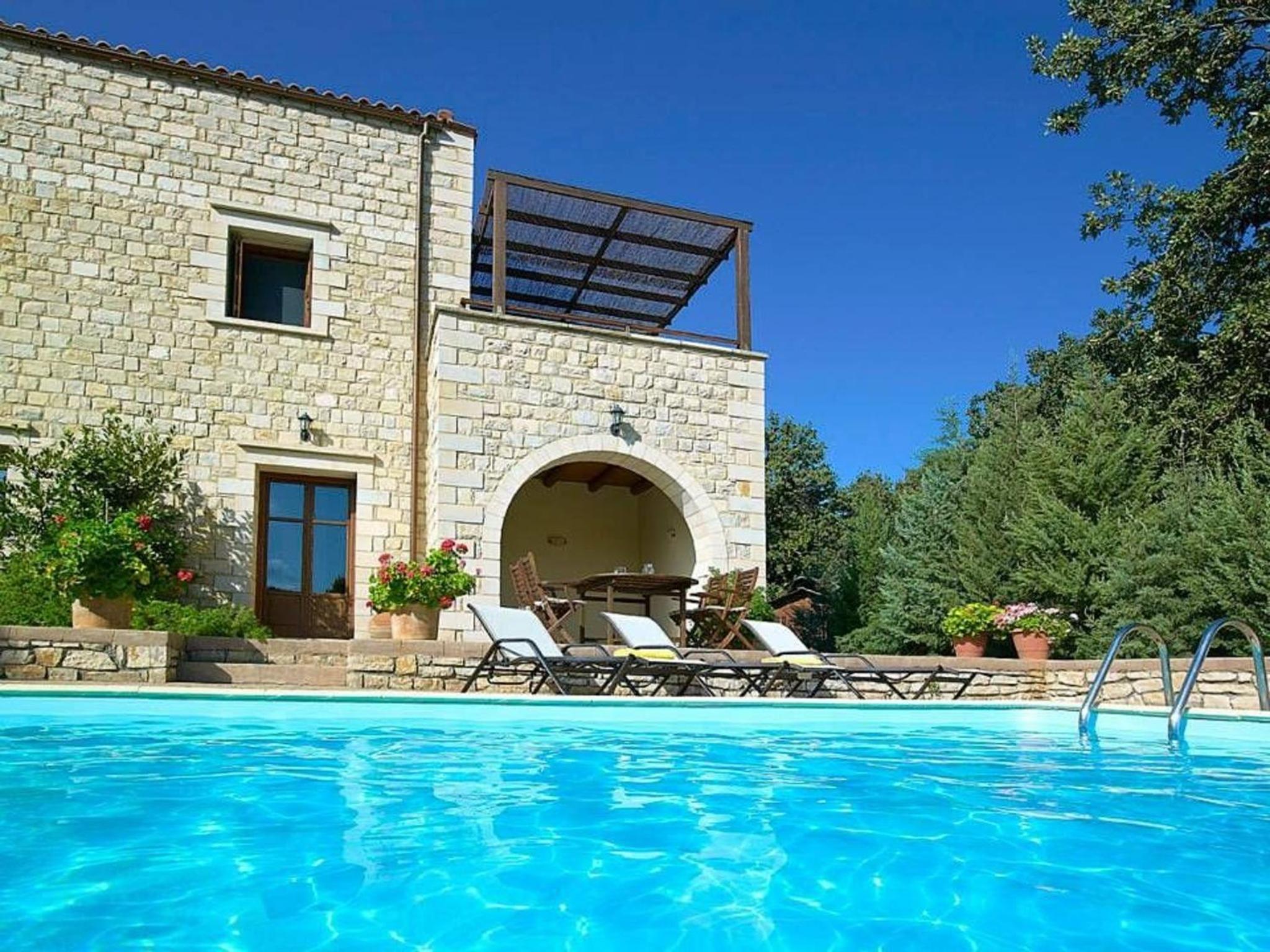 Luxury Crete Villa Villa Alkioni Private Pool Beautiful Interior