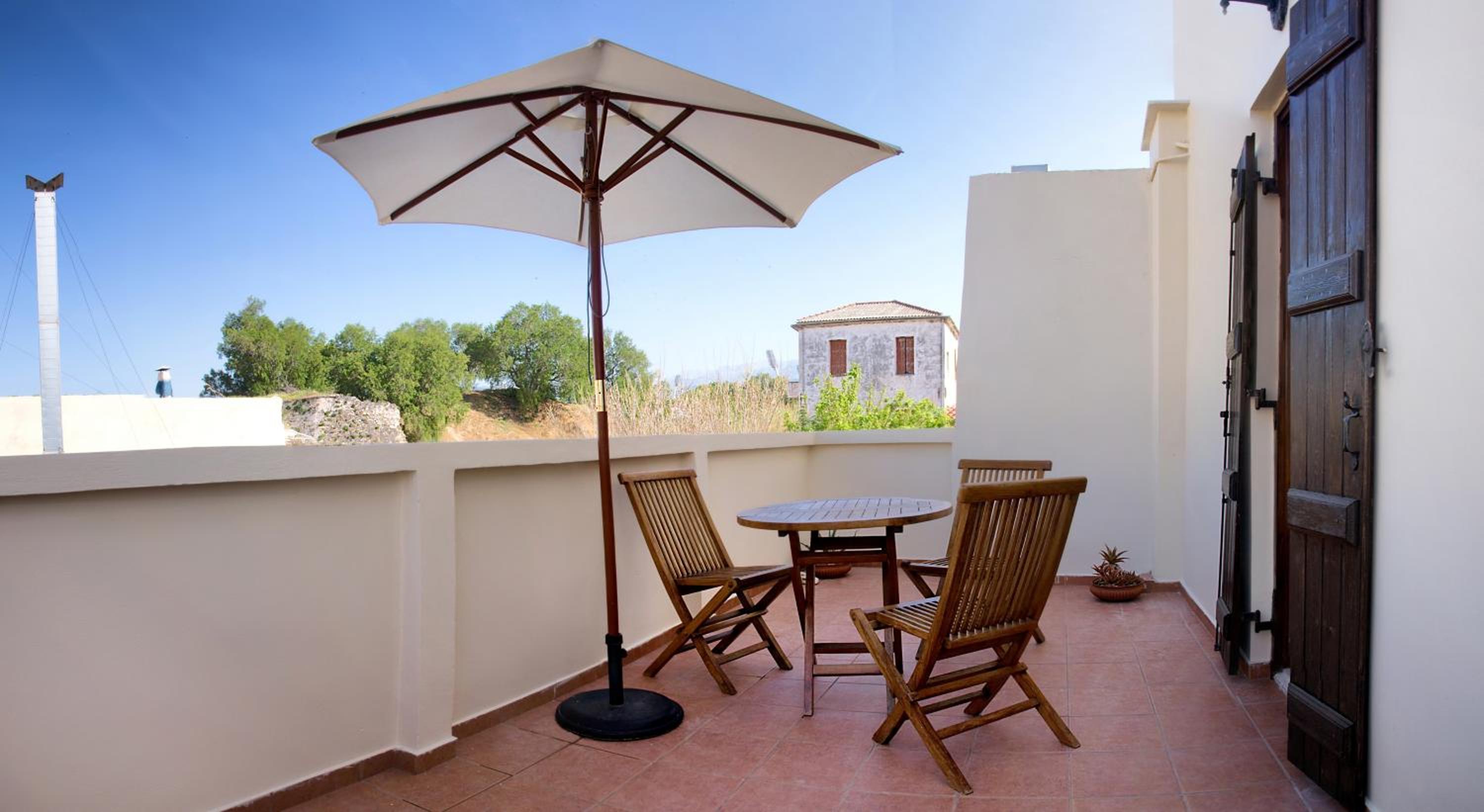 outdoor BBQ area