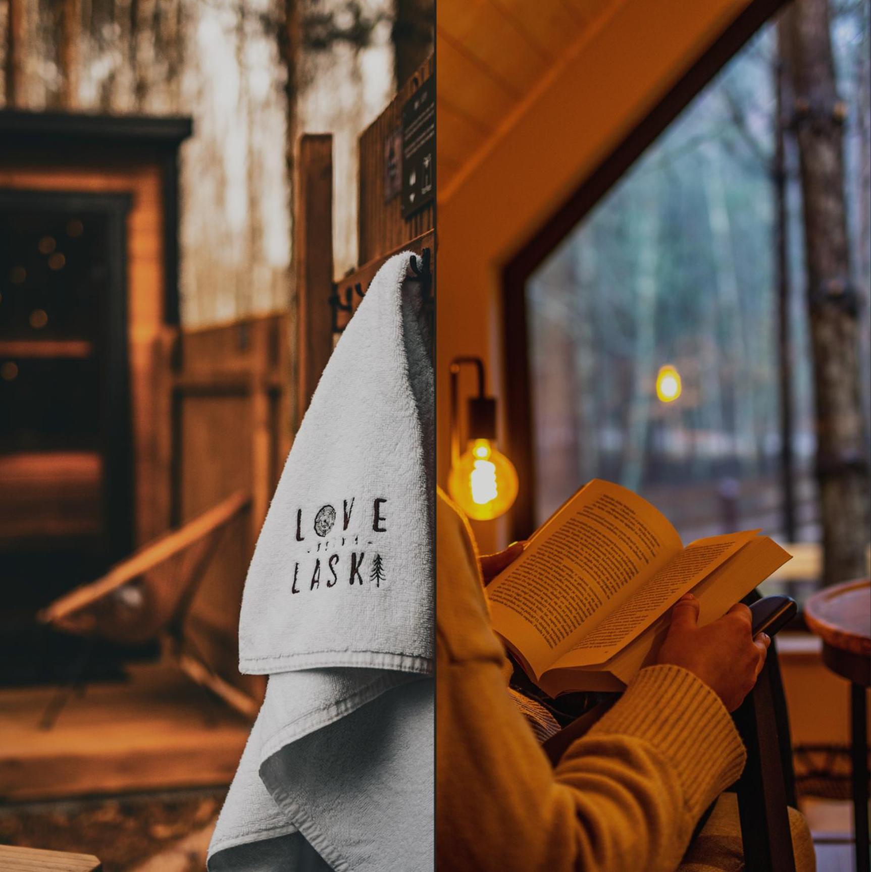 Osada LoveLaski - balia jacuzzi, sauna i kominek - całoroczne domki premium