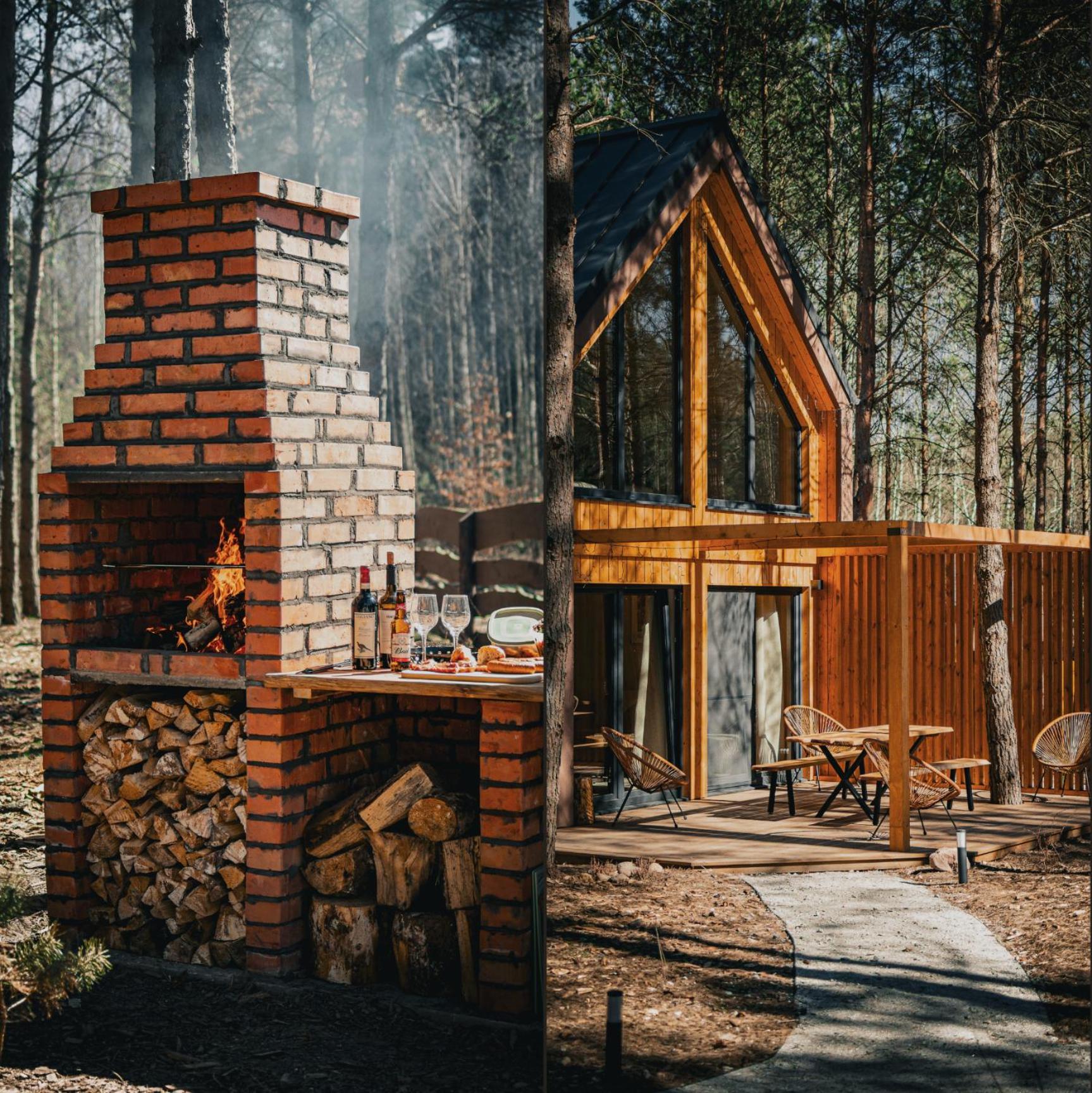 Osada LoveLaski - balia jacuzzi, sauna i kominek - całoroczne domki premium