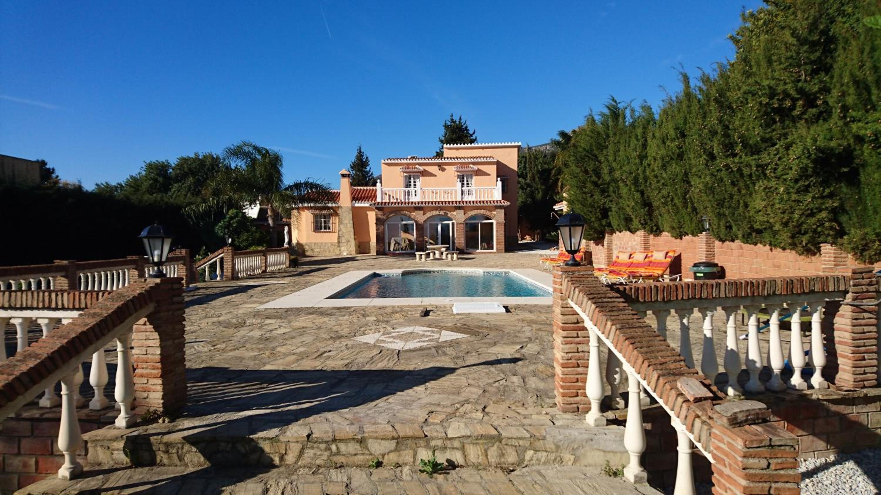 Villa Buenavista Malaga - sea view, private heated pool, spa, 5 bedrooms